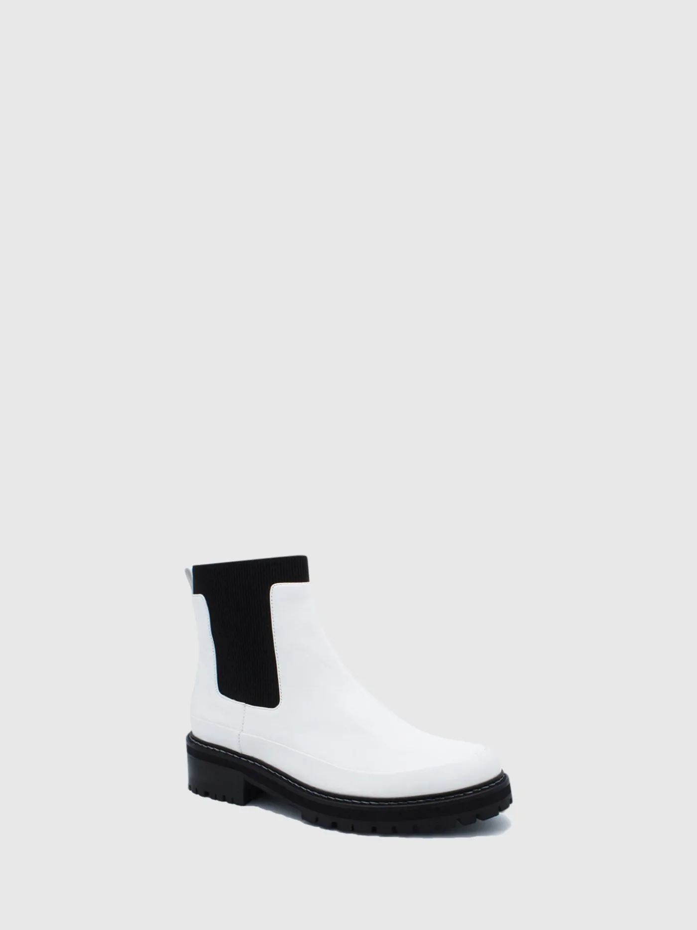 Cheap Botas Chelsea em Branco MULHER Botas