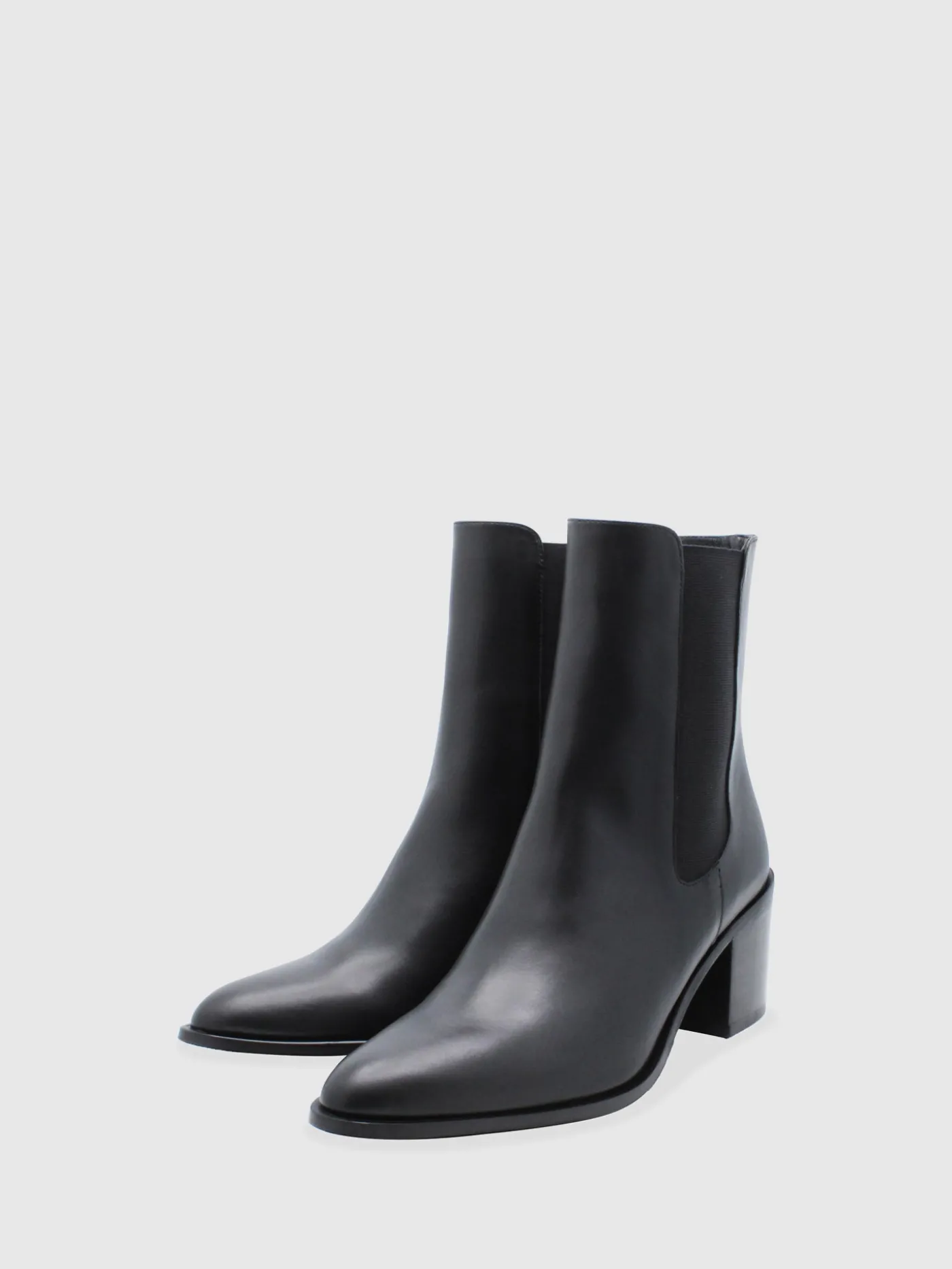 Store Botas Chelsea em Preto MULHER Botas