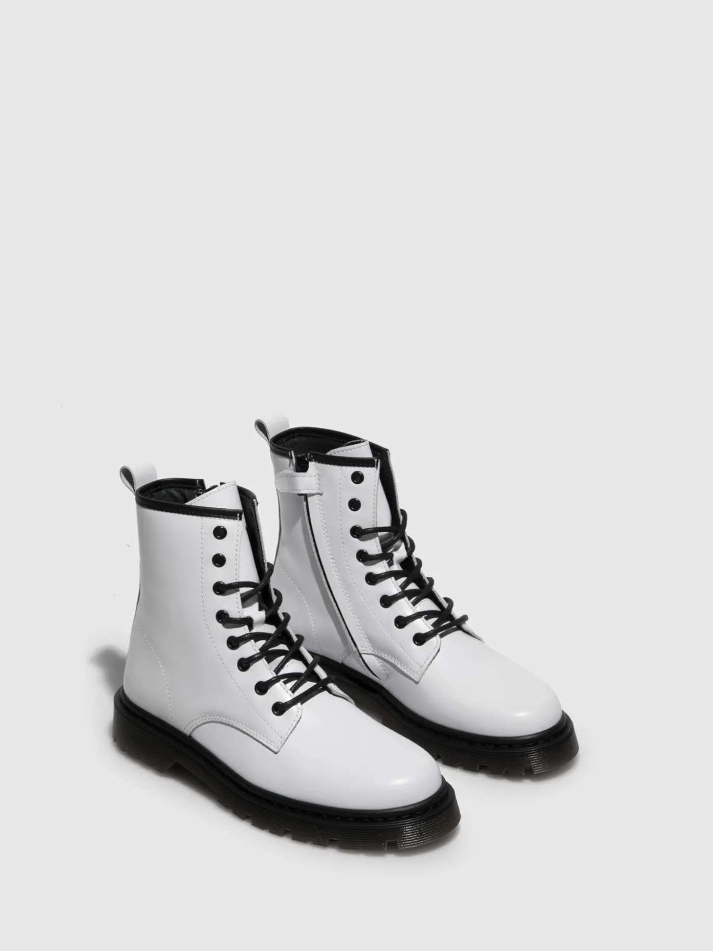 Best Sale Botas com Atacadores em Branco MULHER Botas