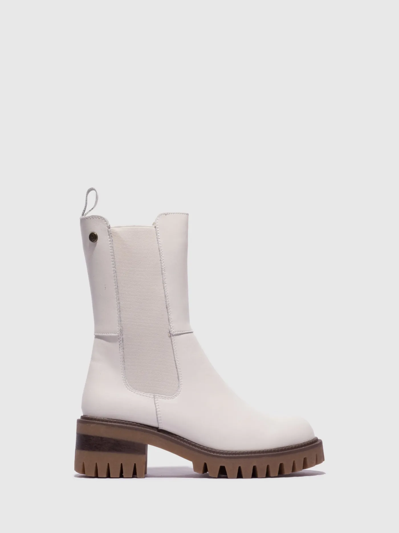 Clearance Botas com Fecho em Bege MULHER Botas