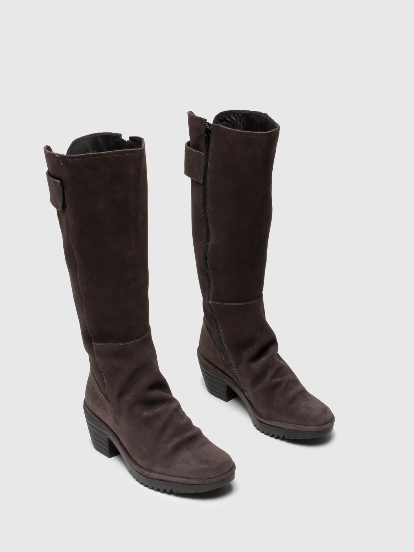 Clearance Botas com Fecho em Cinzento MULHER Botas