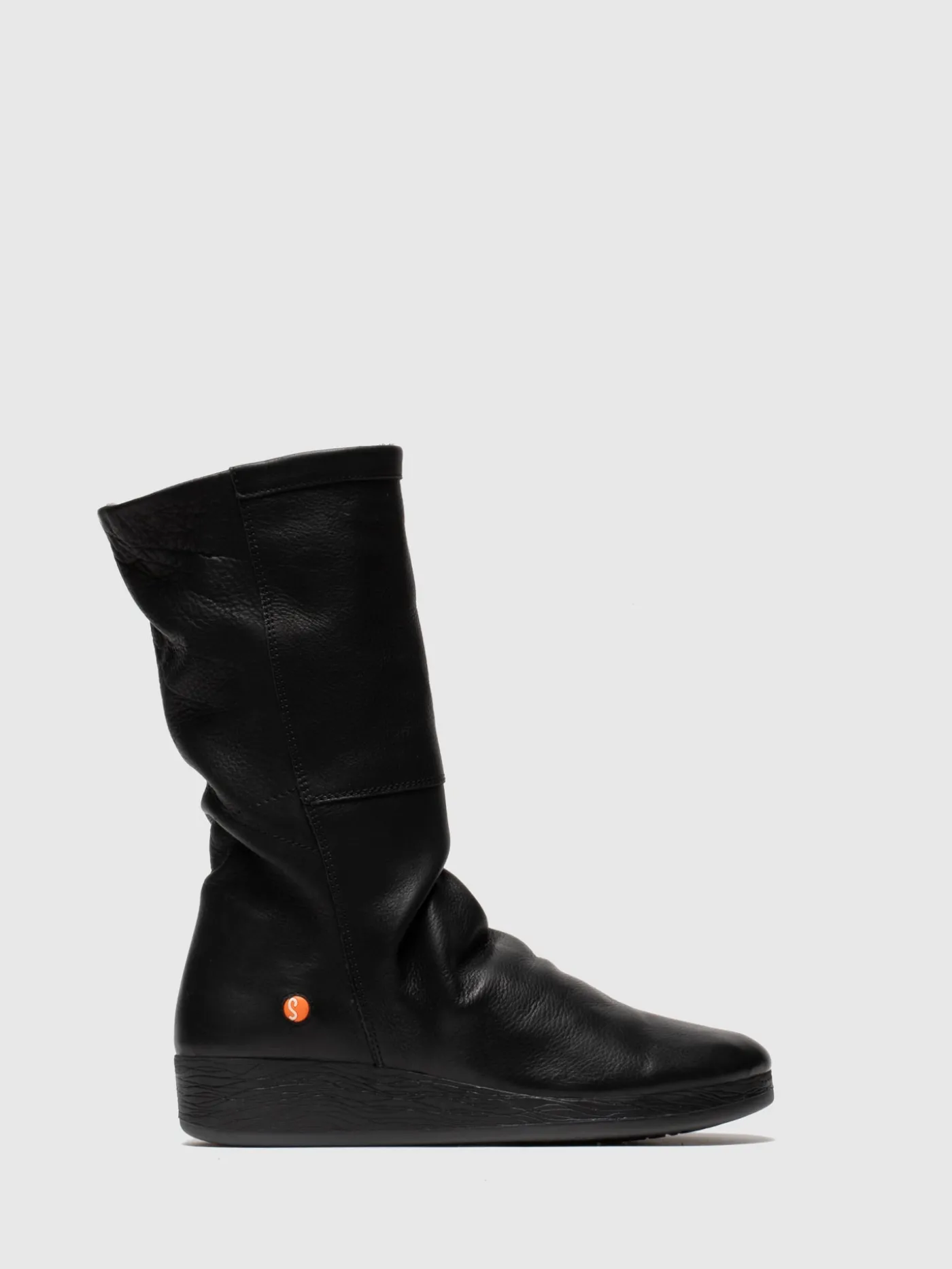 Fashion Botas com Fecho em Preto MULHER Botas