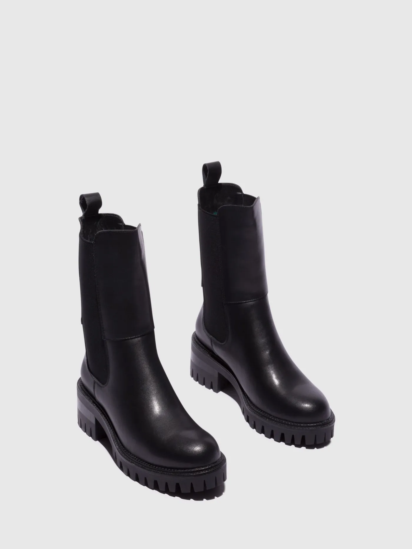 Outlet Botas com Fecho em Preto MULHER Botas