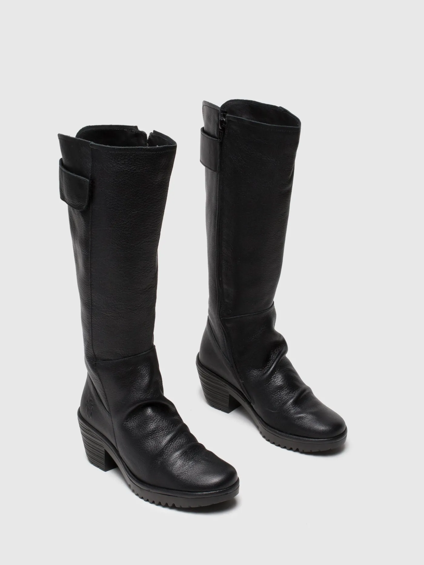 Store Botas com Fecho em Preto MULHER Botas