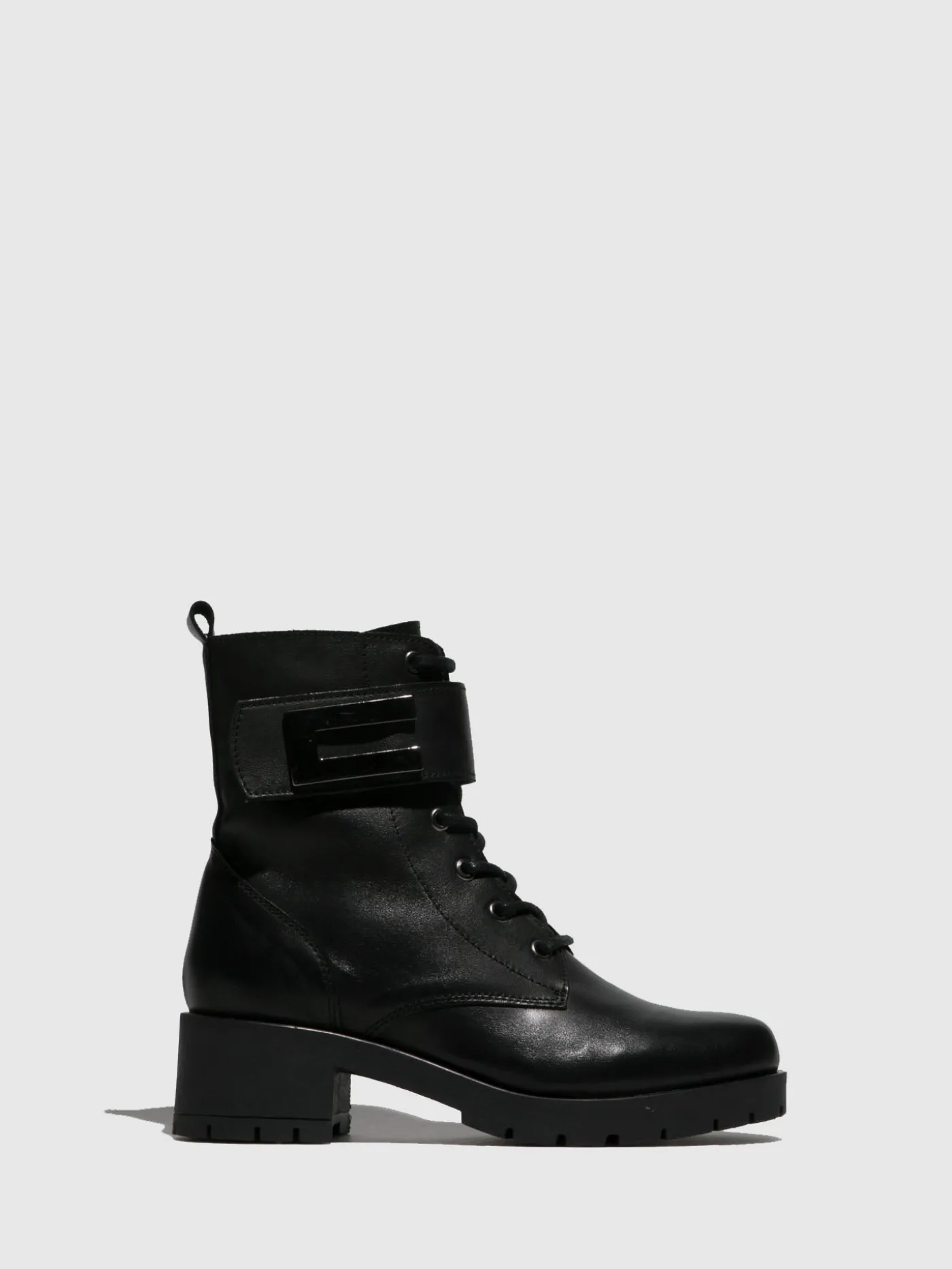 Flash Sale Botas com Fivela em Preto MULHER Botas