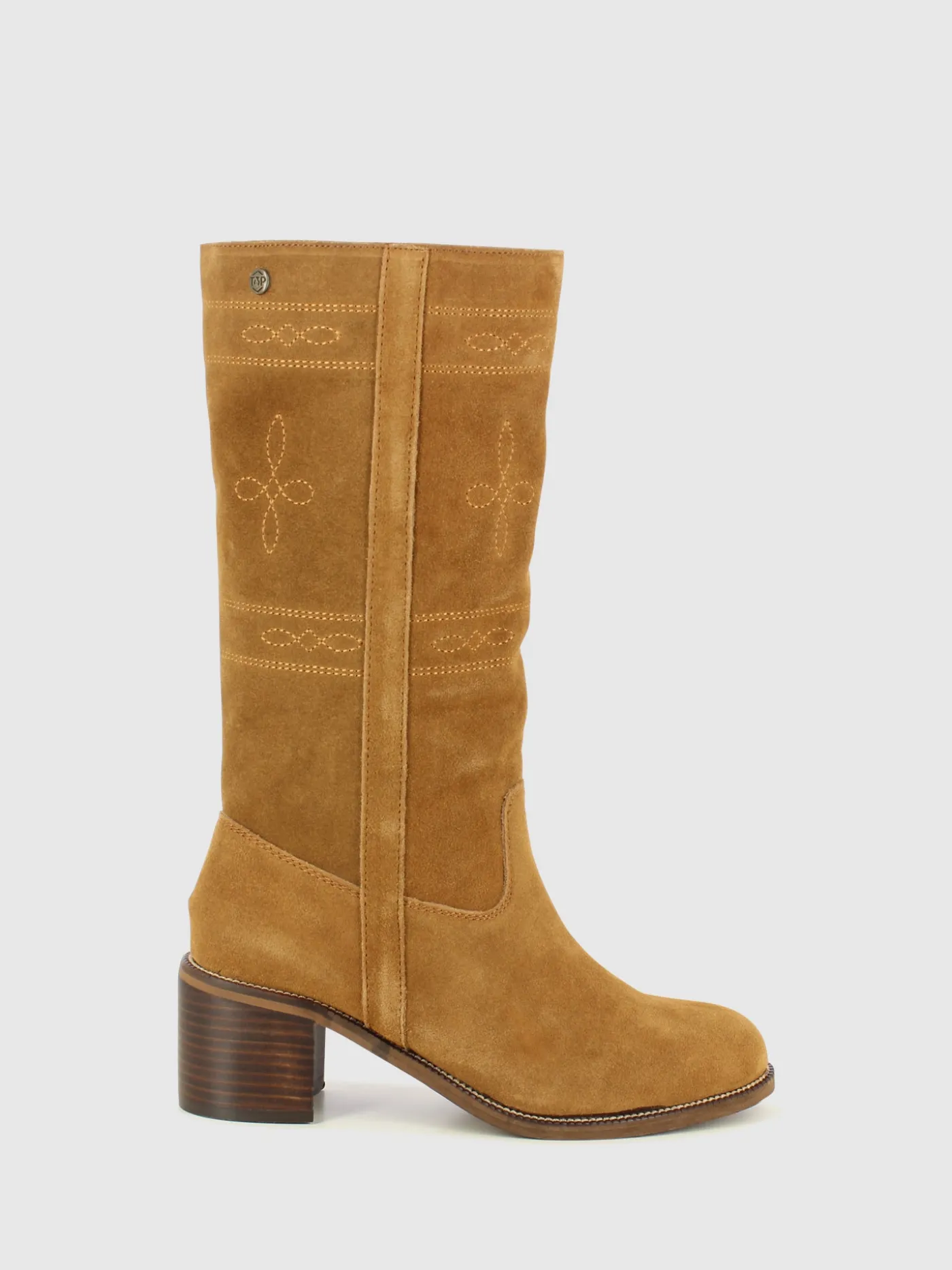 Cheap Botas com Ponta Redonda em MULHER Botas