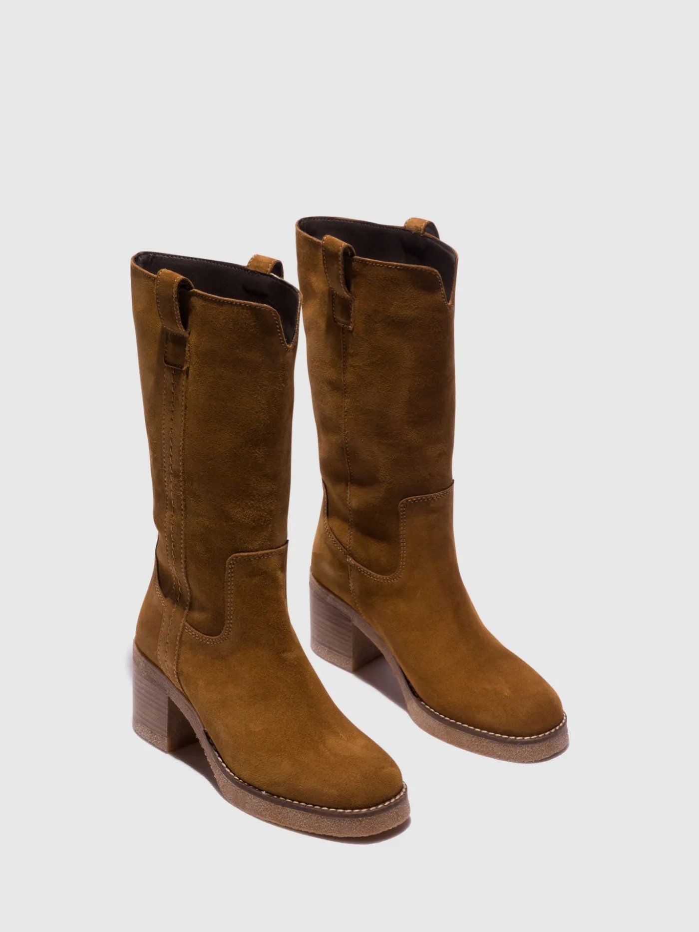 Cheap Botas com Ponta Redonda em MULHER Botas