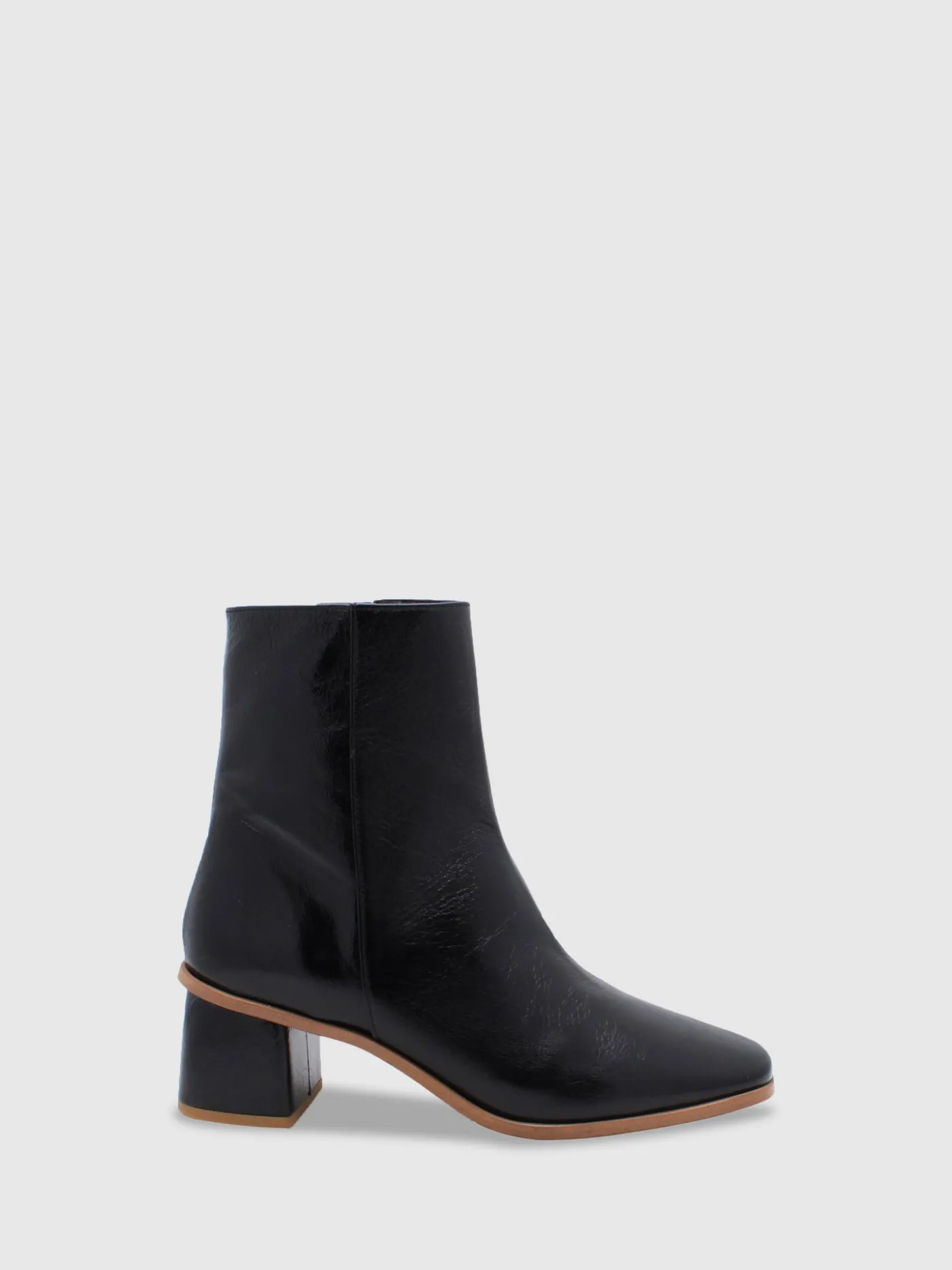 Clearance Botas com Ponta Redonda em Preto MULHER Botas