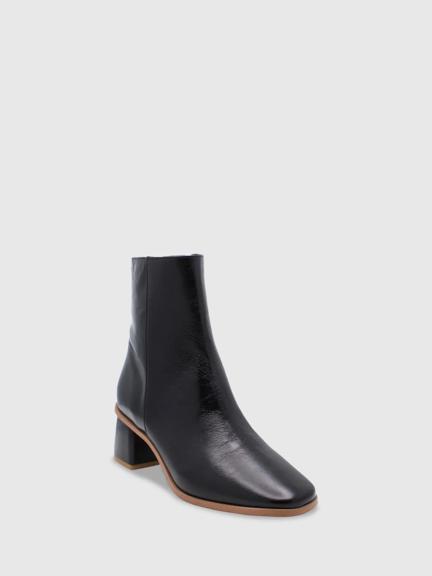 Clearance Botas com Ponta Redonda em Preto MULHER Botas