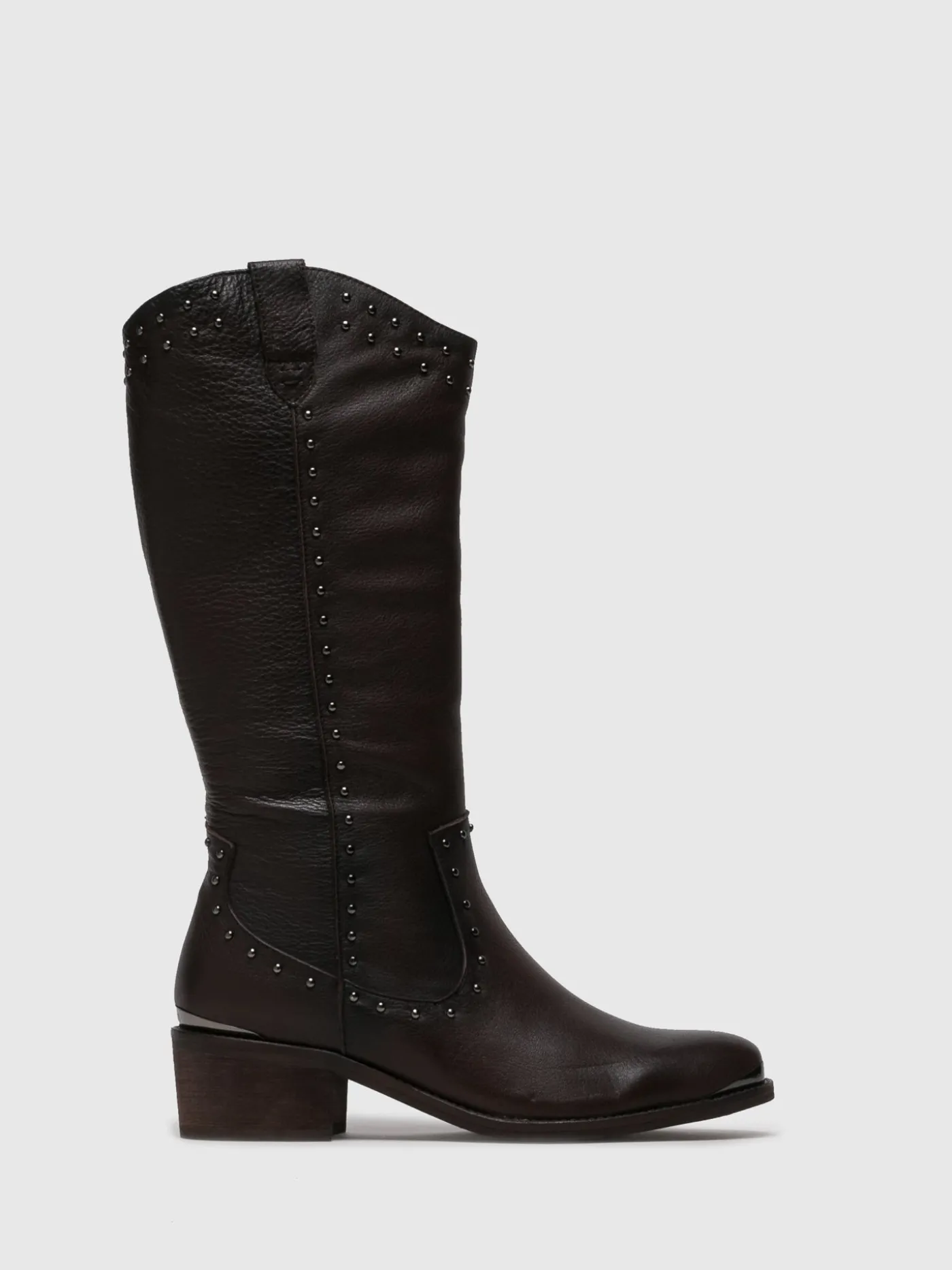 Online Botas de Cano-Alto em Castanho MULHER Botas