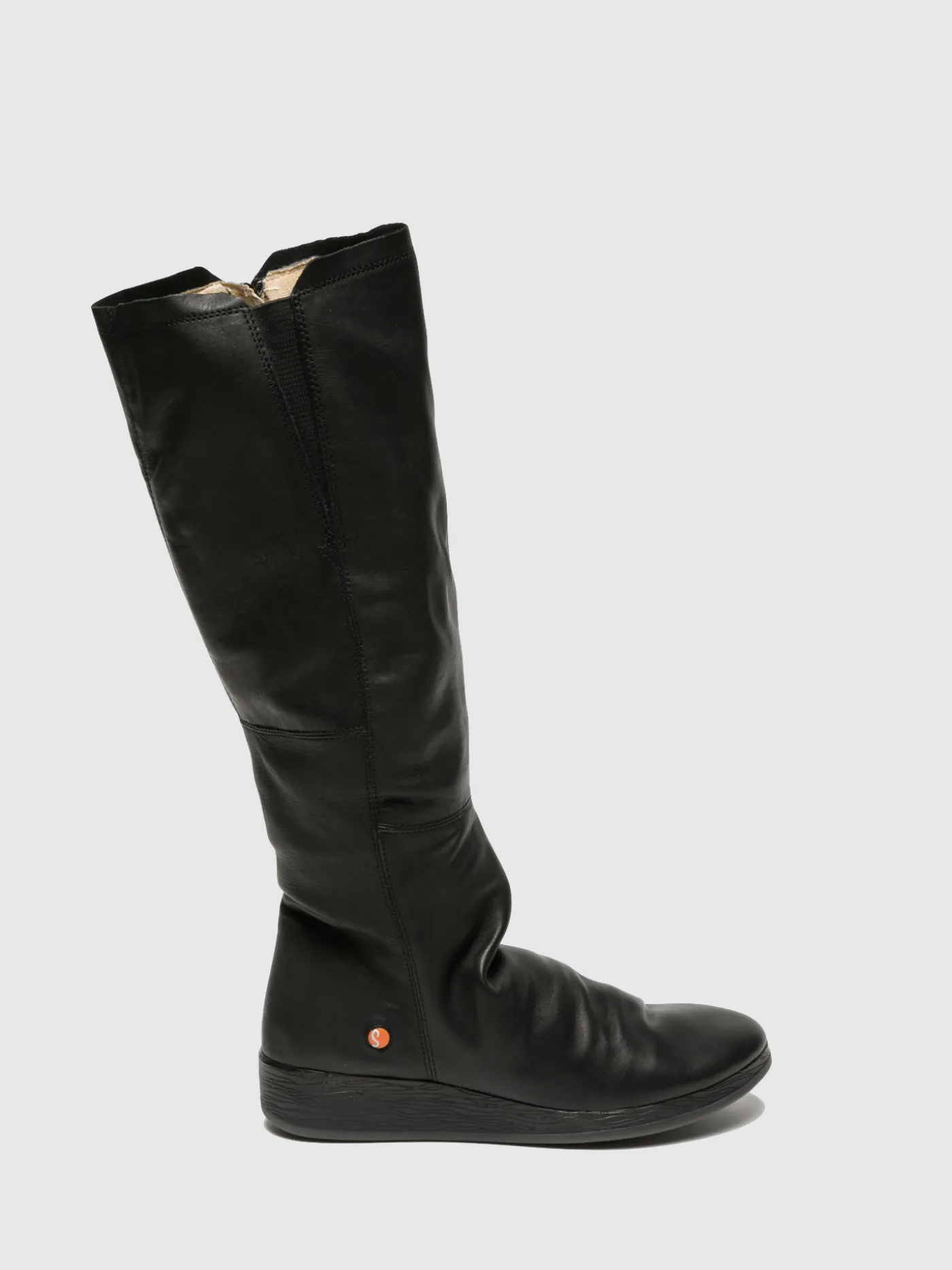 Discount Botas de Cano-Alto em Preto MULHER Botas