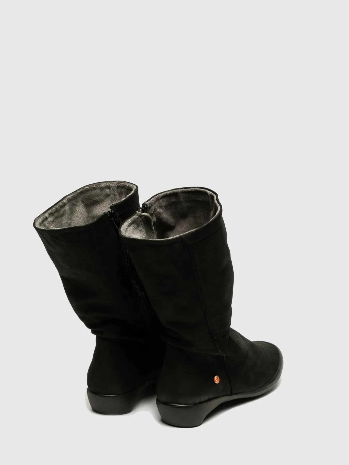 Clearance Botas de Cano-Alto em Preto MULHER Botas