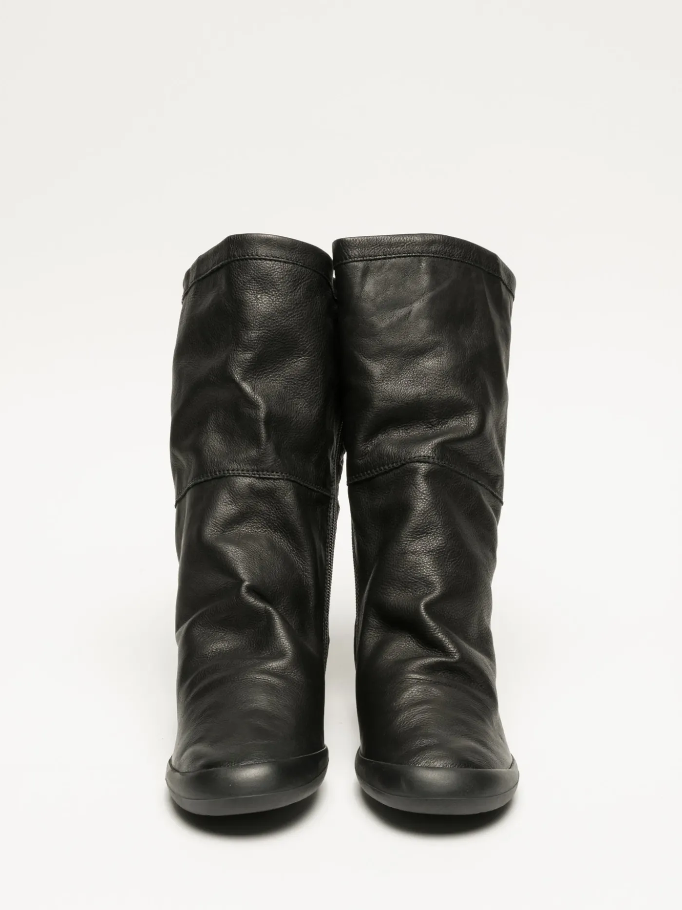 Online Botas de Cano-Alto em Preto Carbono MULHER Botas