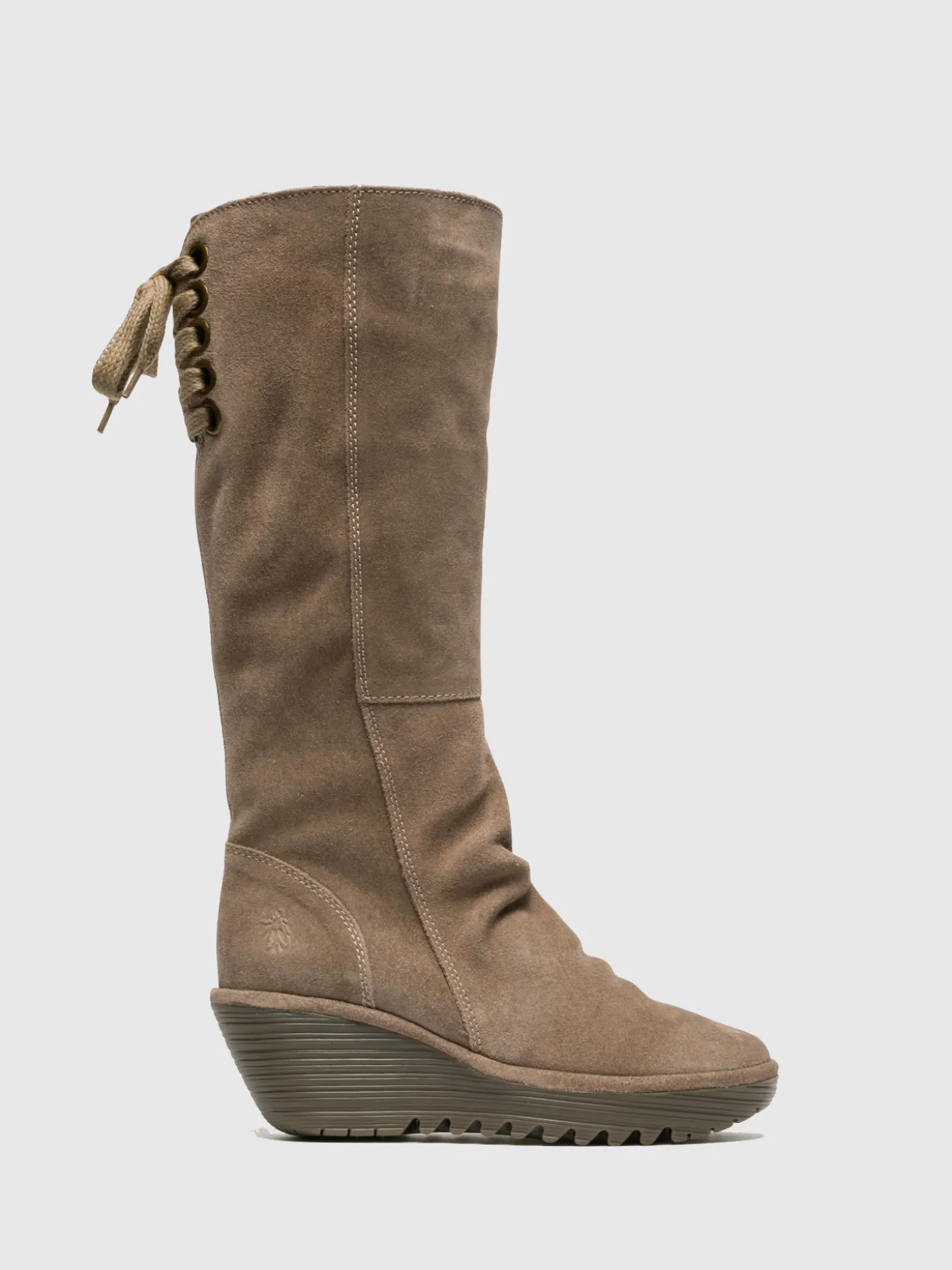 Best Sale Botas de Cano-Alto em Taupe MULHER Botas