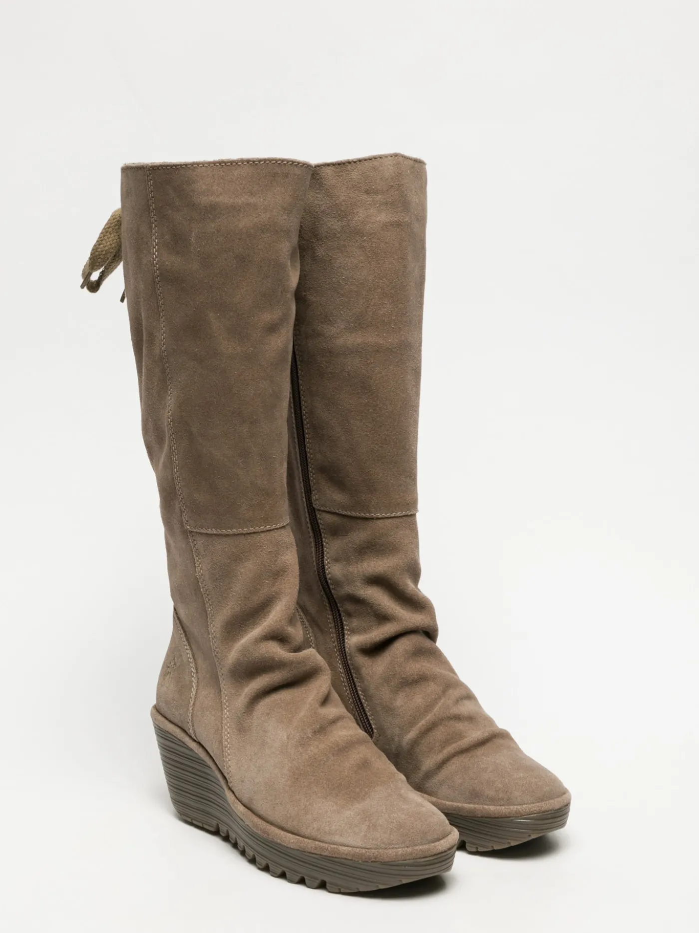 Best Sale Botas de Cano-Alto em Taupe MULHER Botas