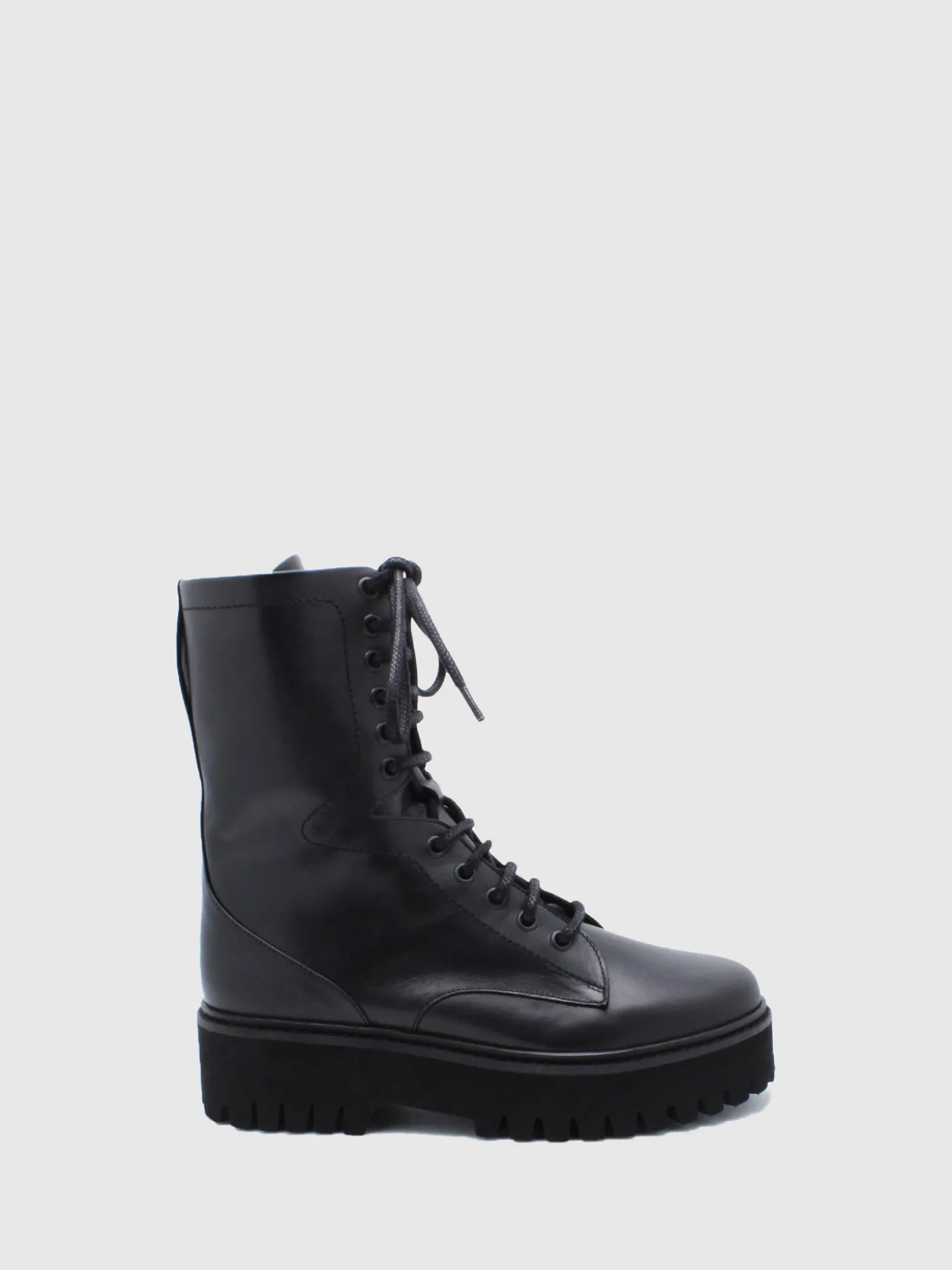 Cheap Botas estilo Combat em Preto MULHER Botas