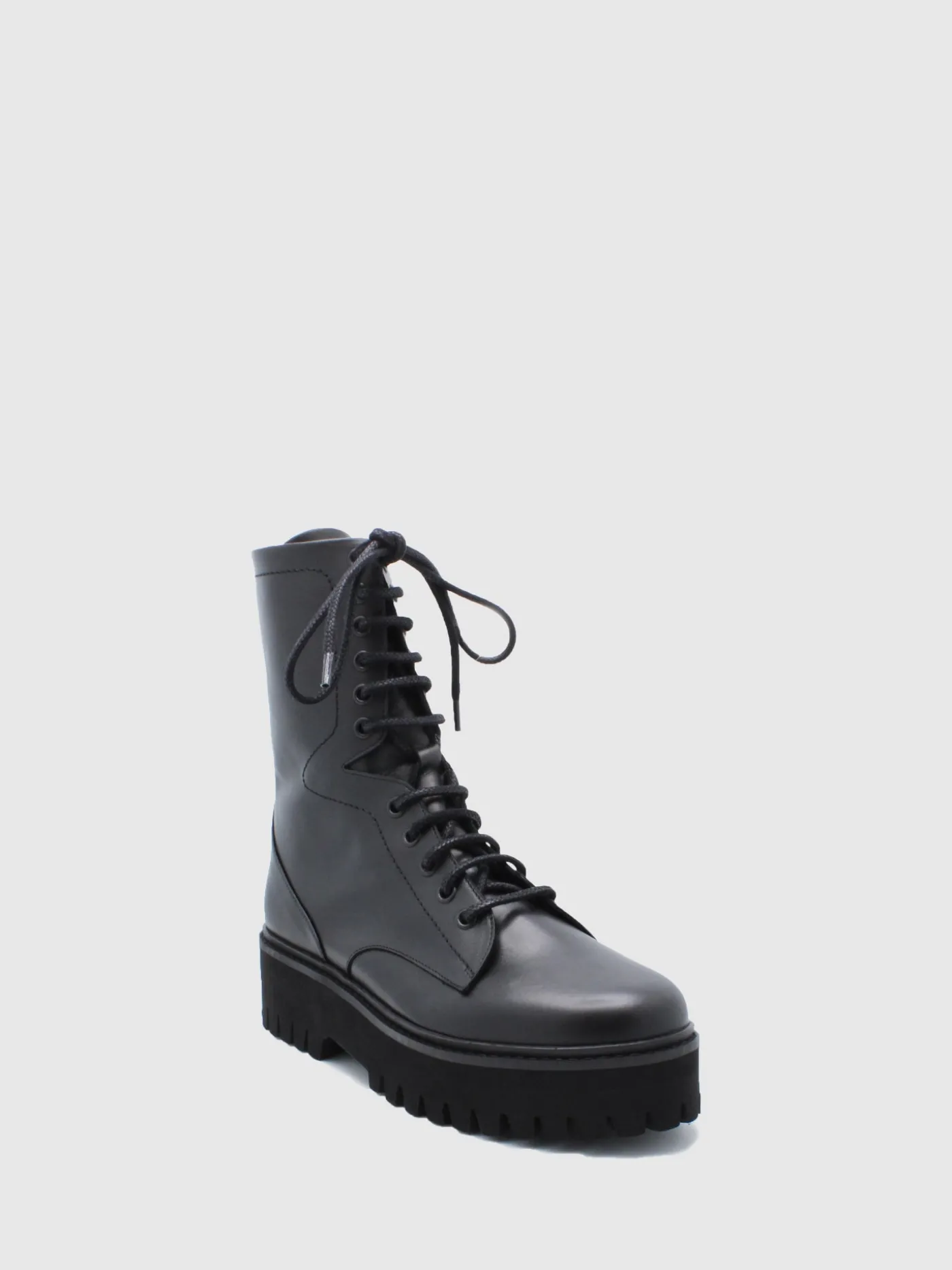 Cheap Botas estilo Combat em Preto MULHER Botas