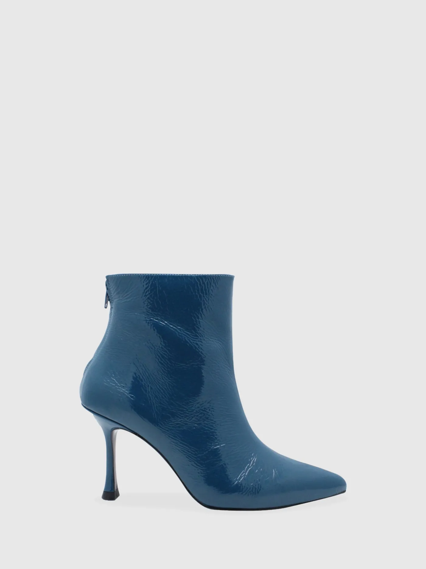 Hot Botas Pontiagudas em Azul MULHER Botas