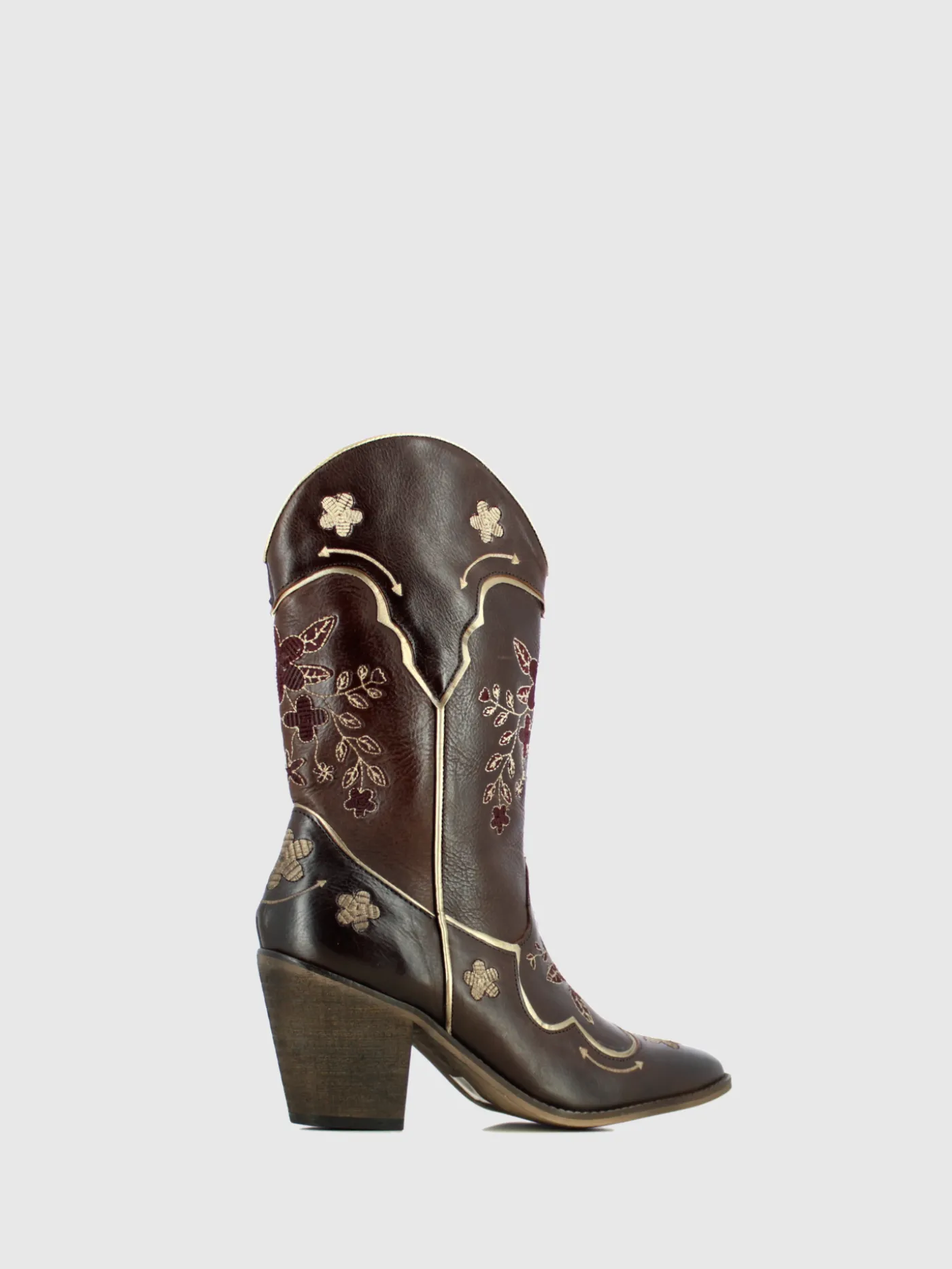 Cheap Botas Texanas em Castanho MULHER Botas