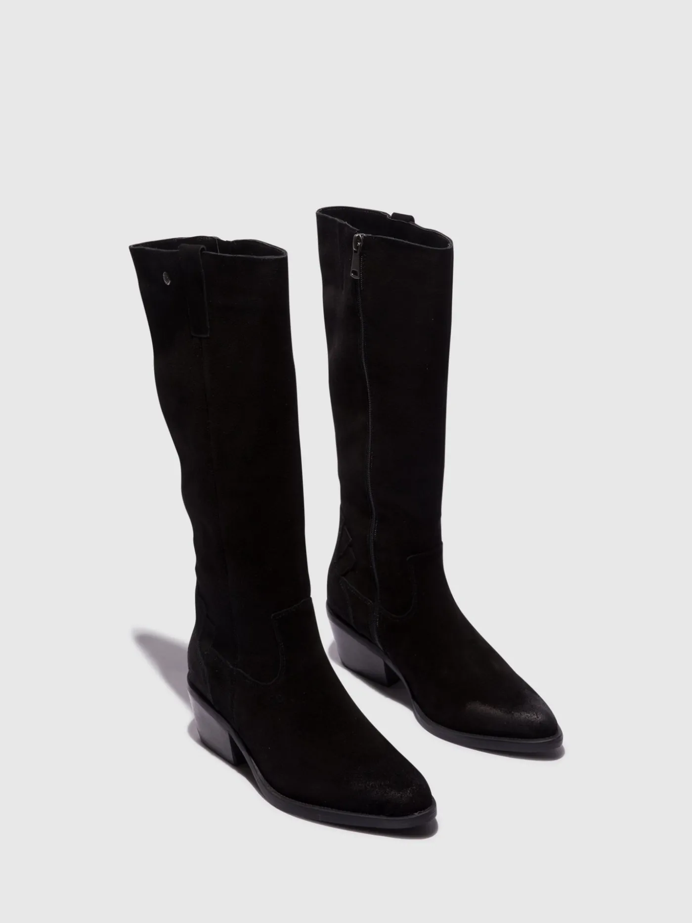 Best Botas Texanas em Preto MULHER Botas