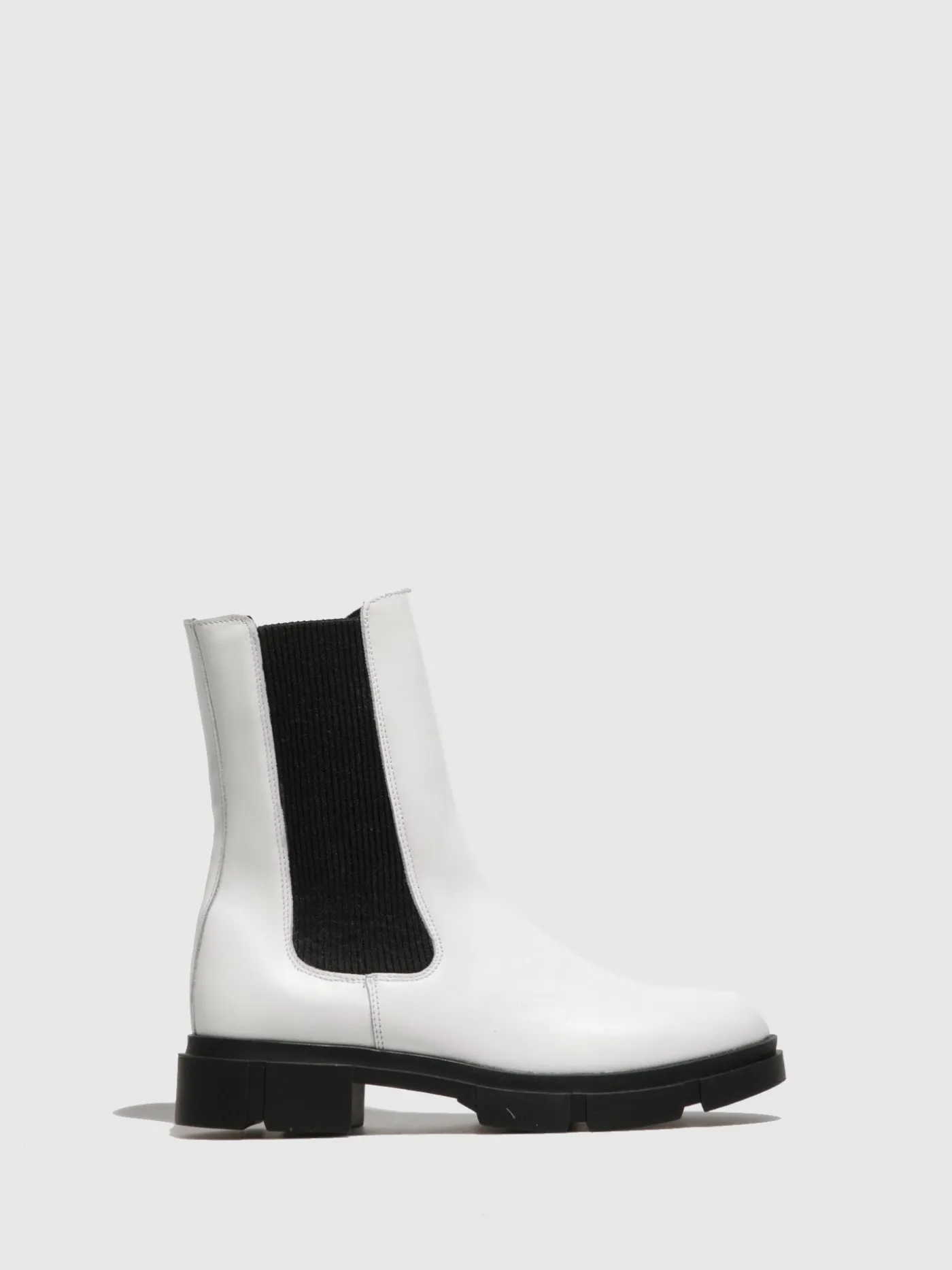 Online Botins Chelsea em Branco MULHER Botins