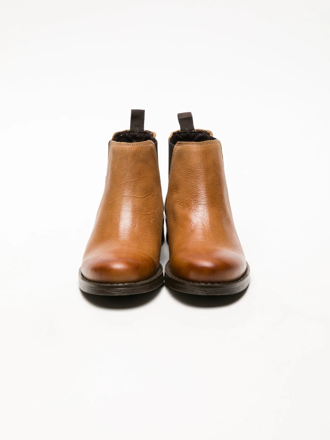 Shop Botins Chelsea em Camel MULHER Botins