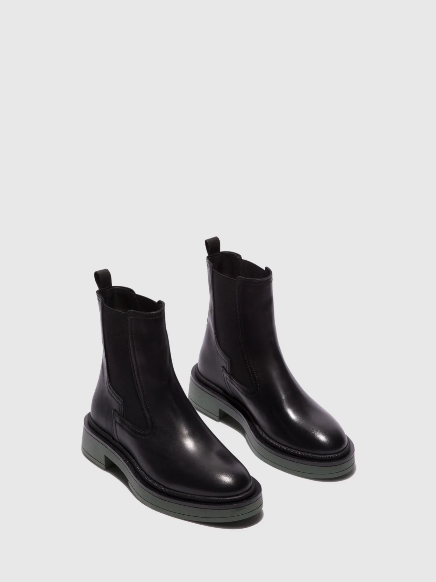 Store Botins Chelsea em Preto MULHER Botins