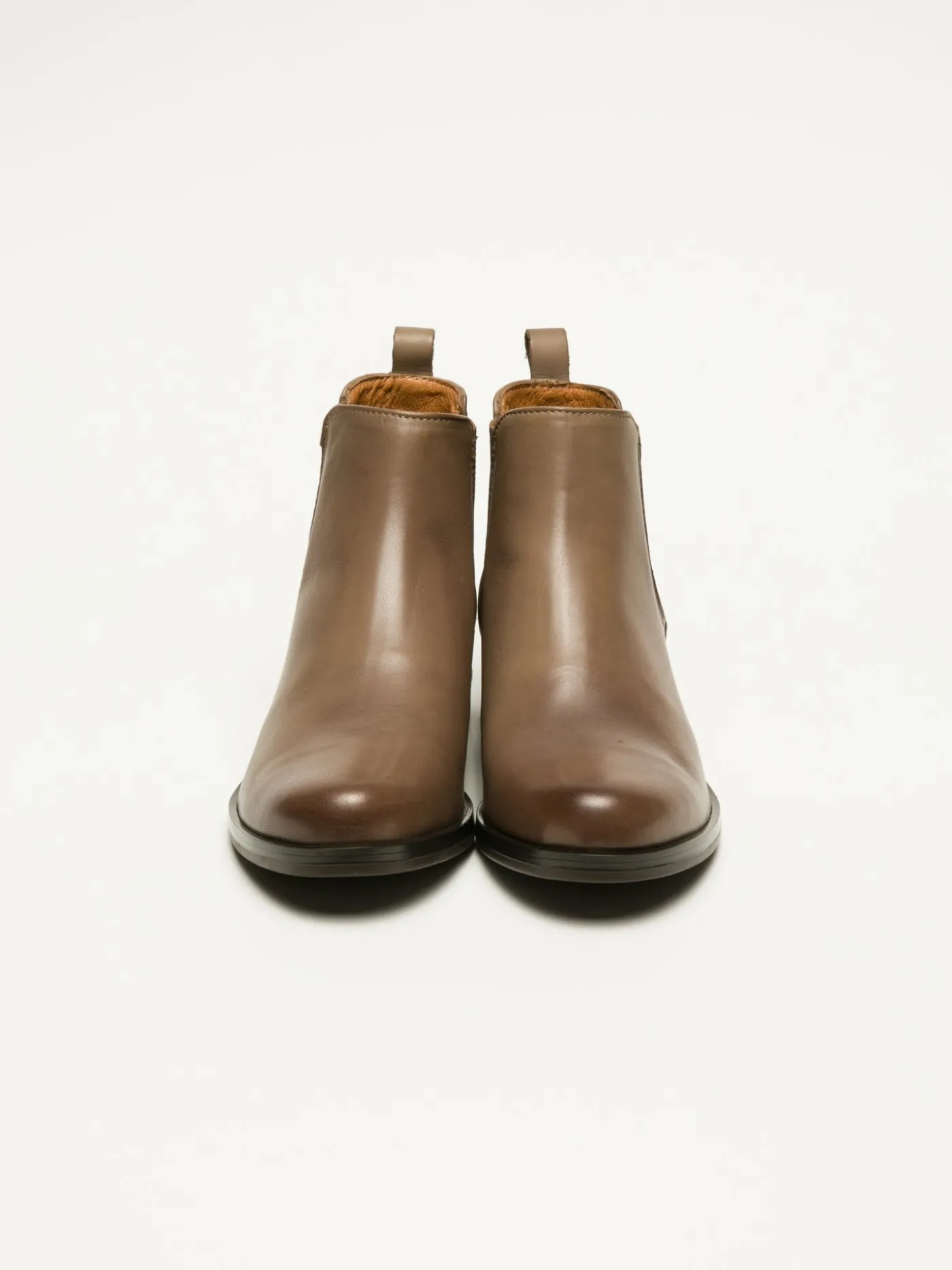 Cheap Botins Chelsea em Taupe MULHER Botins