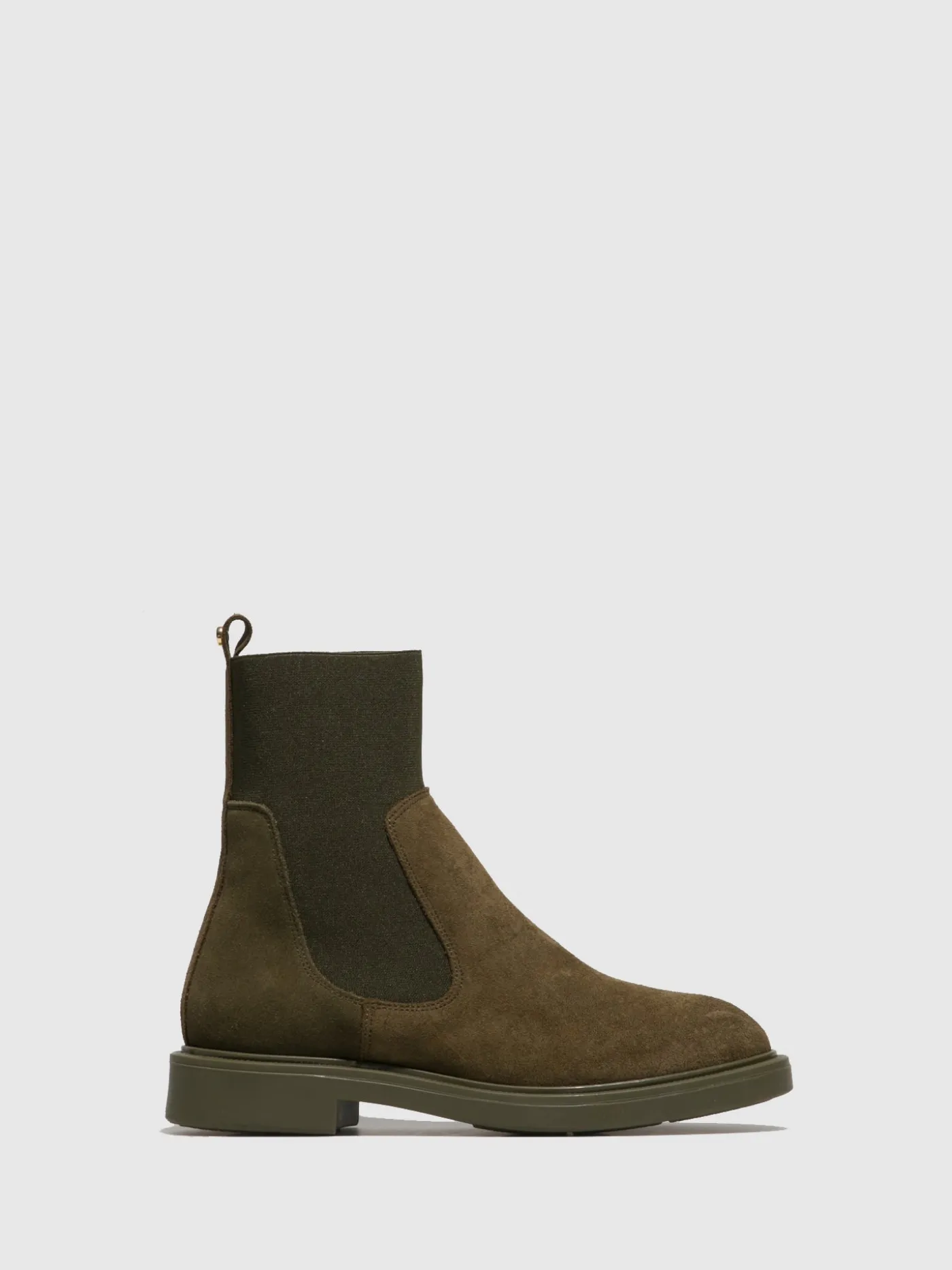 Outlet Botins Chelsea em Verde MULHER Botins