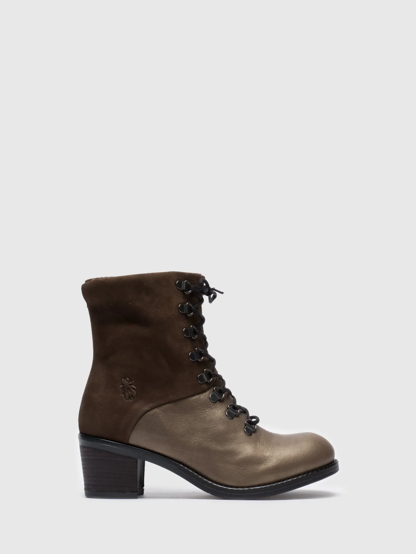 Shop Botins com Atacadores em Cinzento MULHER Botins