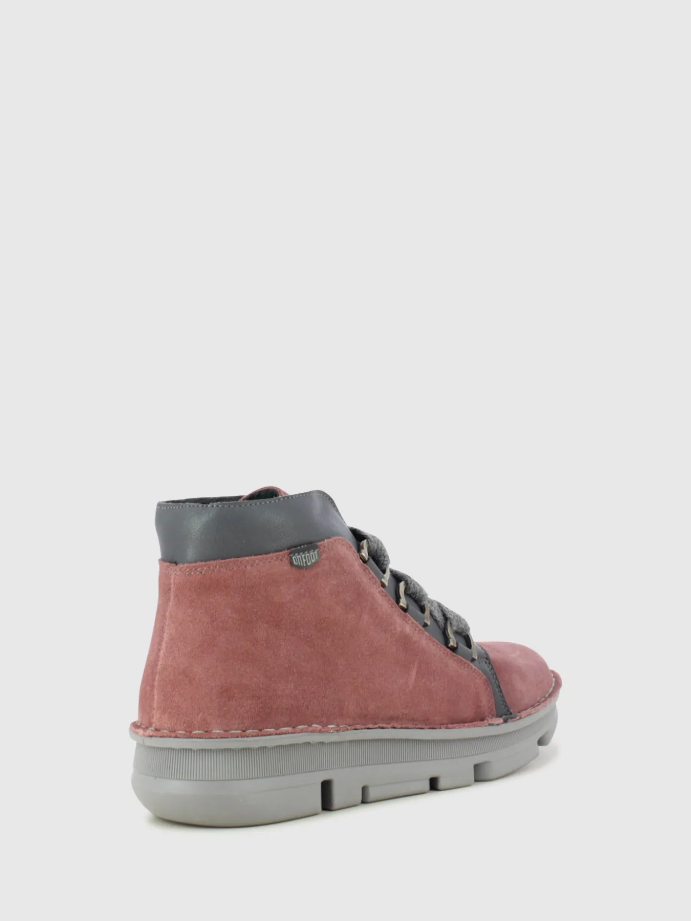 Clearance Botins com Atacadores em Rosa MULHER Botins