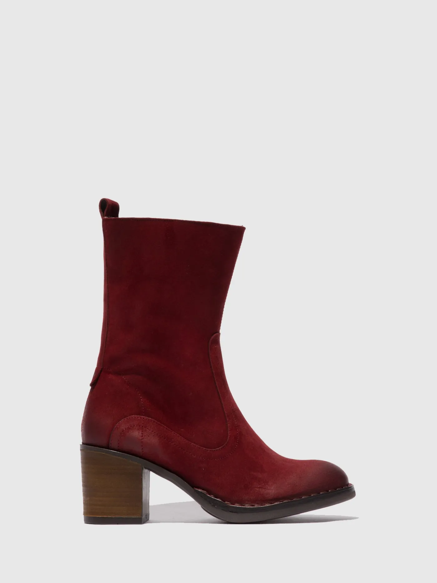 Outlet Botins com Fecho BORE072FLY RANCH DK. RED MULHER Botins