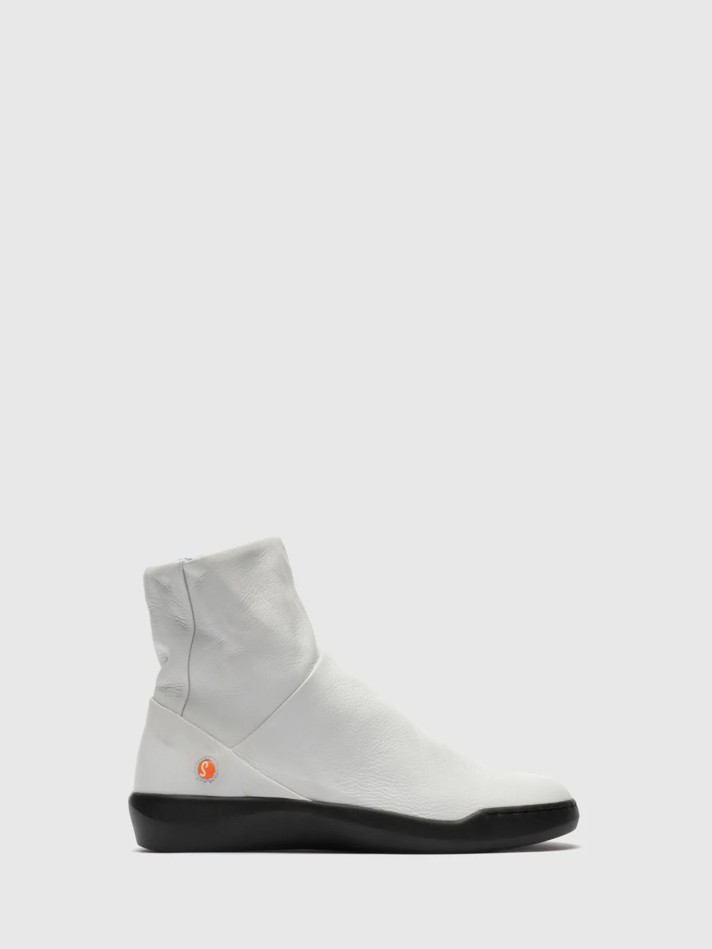 Outlet Botins com Fecho em Branco MULHER Botins