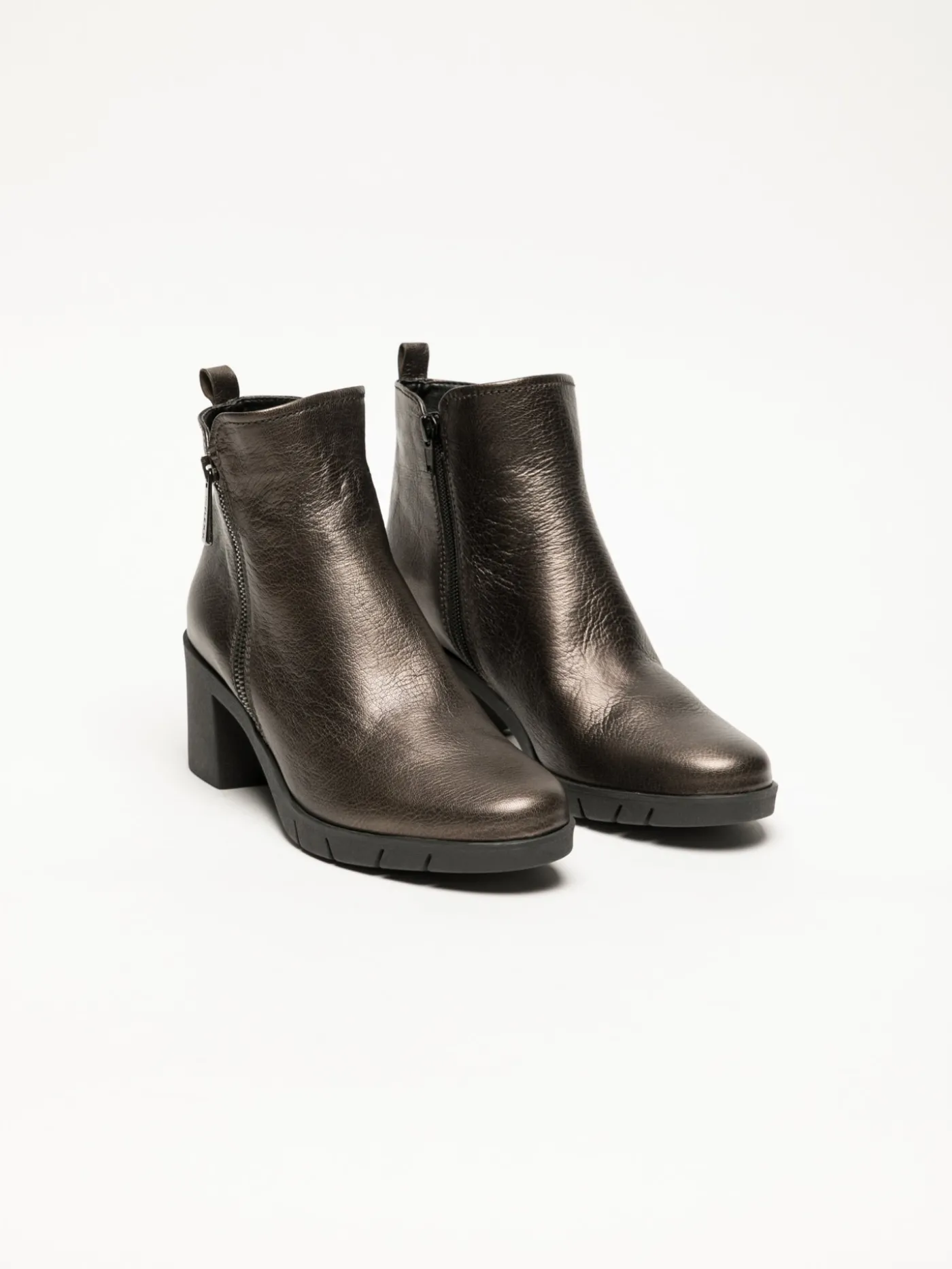 Shop Botins com Fecho em Bronze MULHER Botins