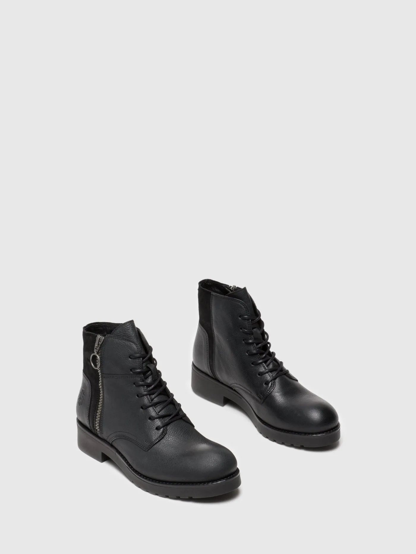 Cheap Botins com Fecho em Preto MULHER Botins