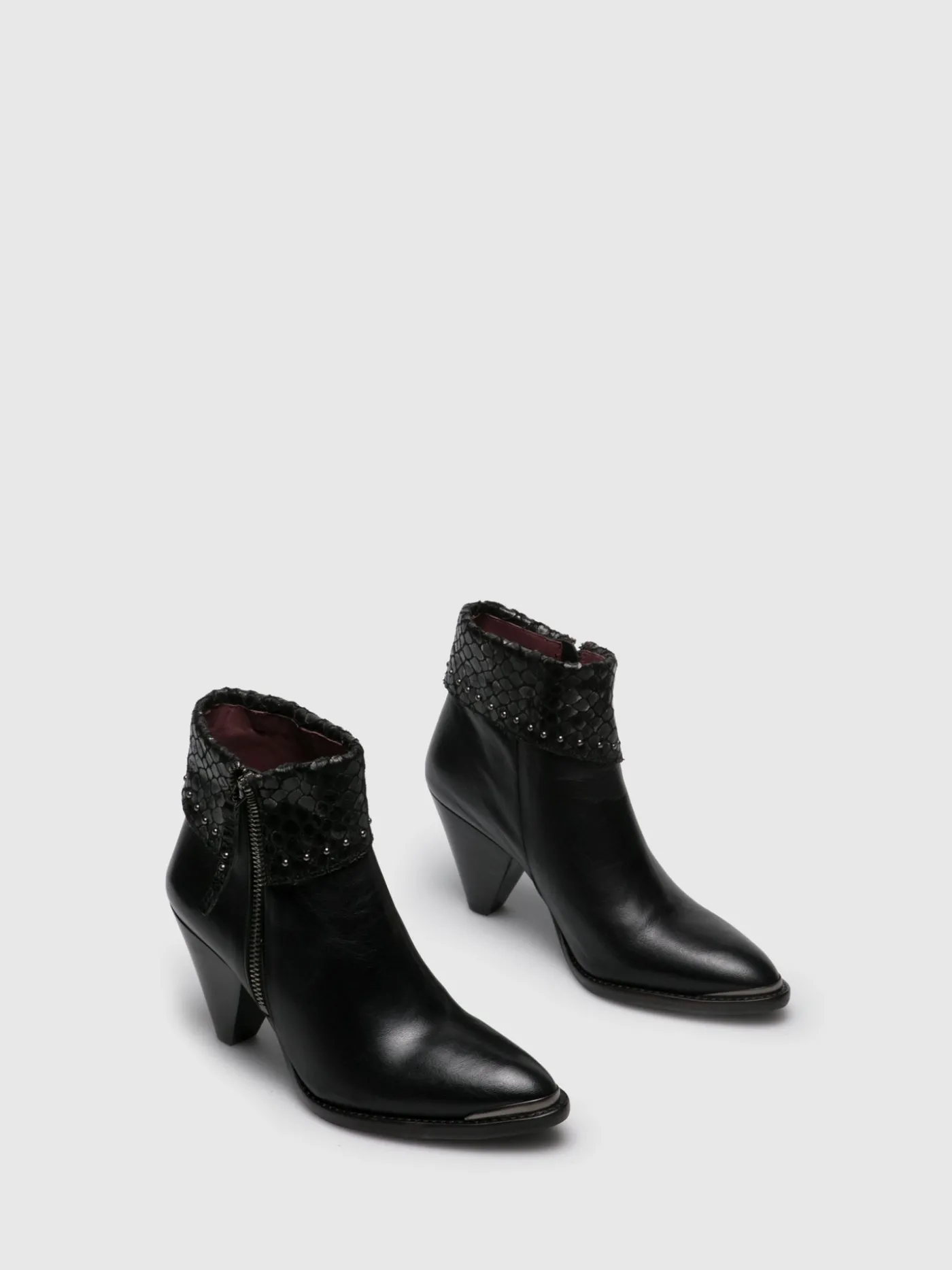 Best Botins com Fecho em Preto MULHER Botins