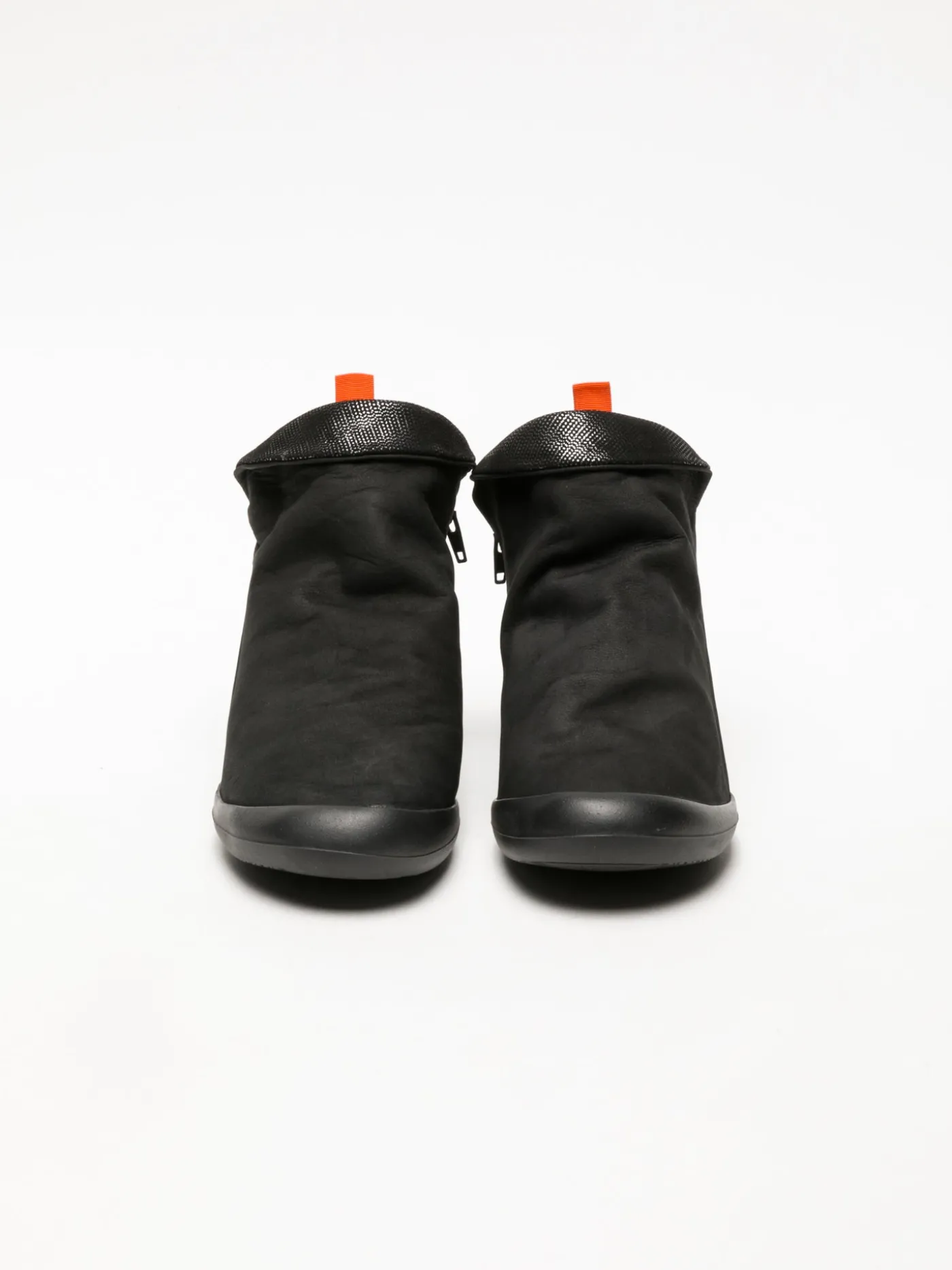 Flash Sale Botins com Fecho em Preto MULHER Botins