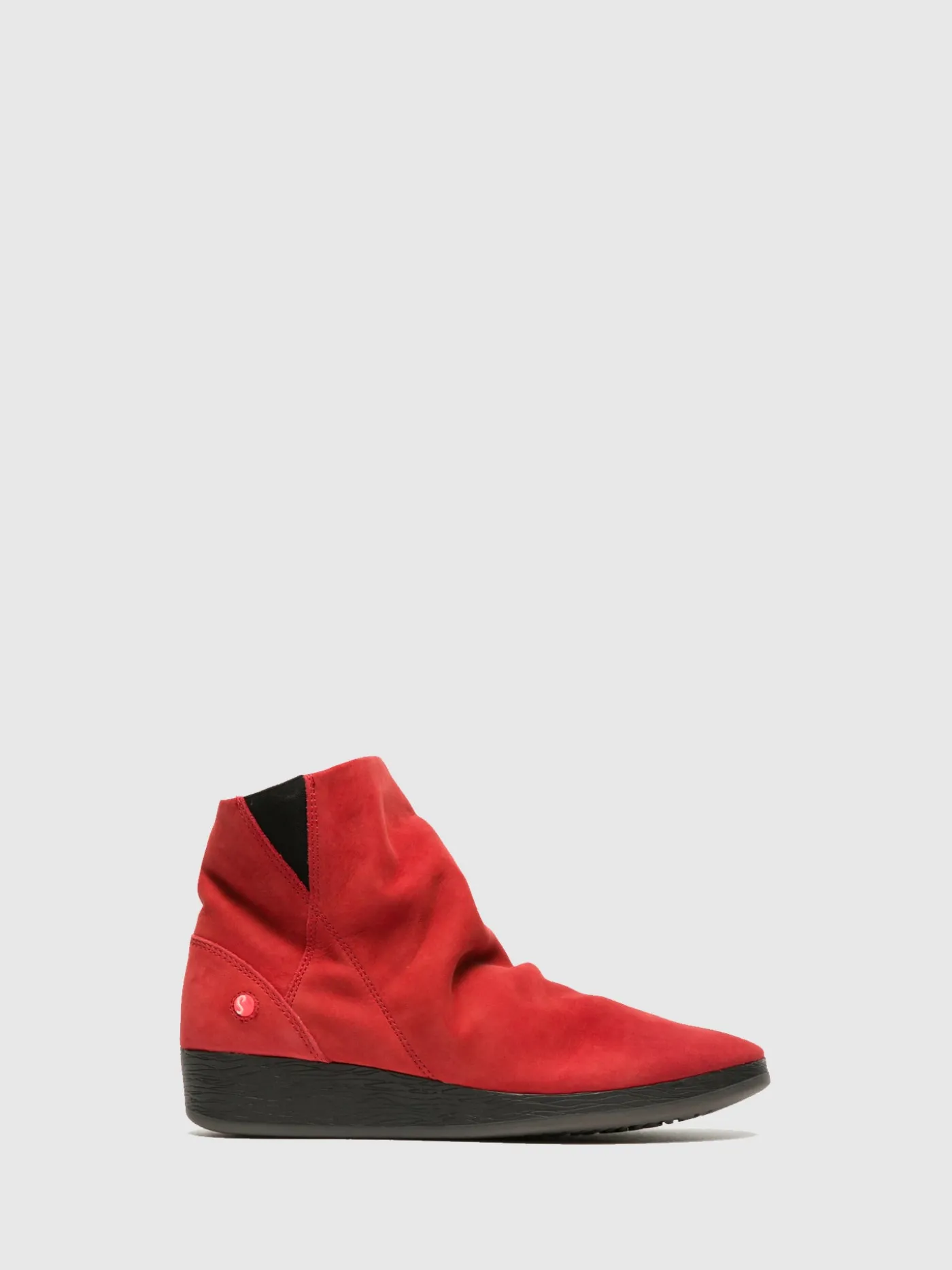 Cheap Botins de Cunha em Vermelho MULHER Botins