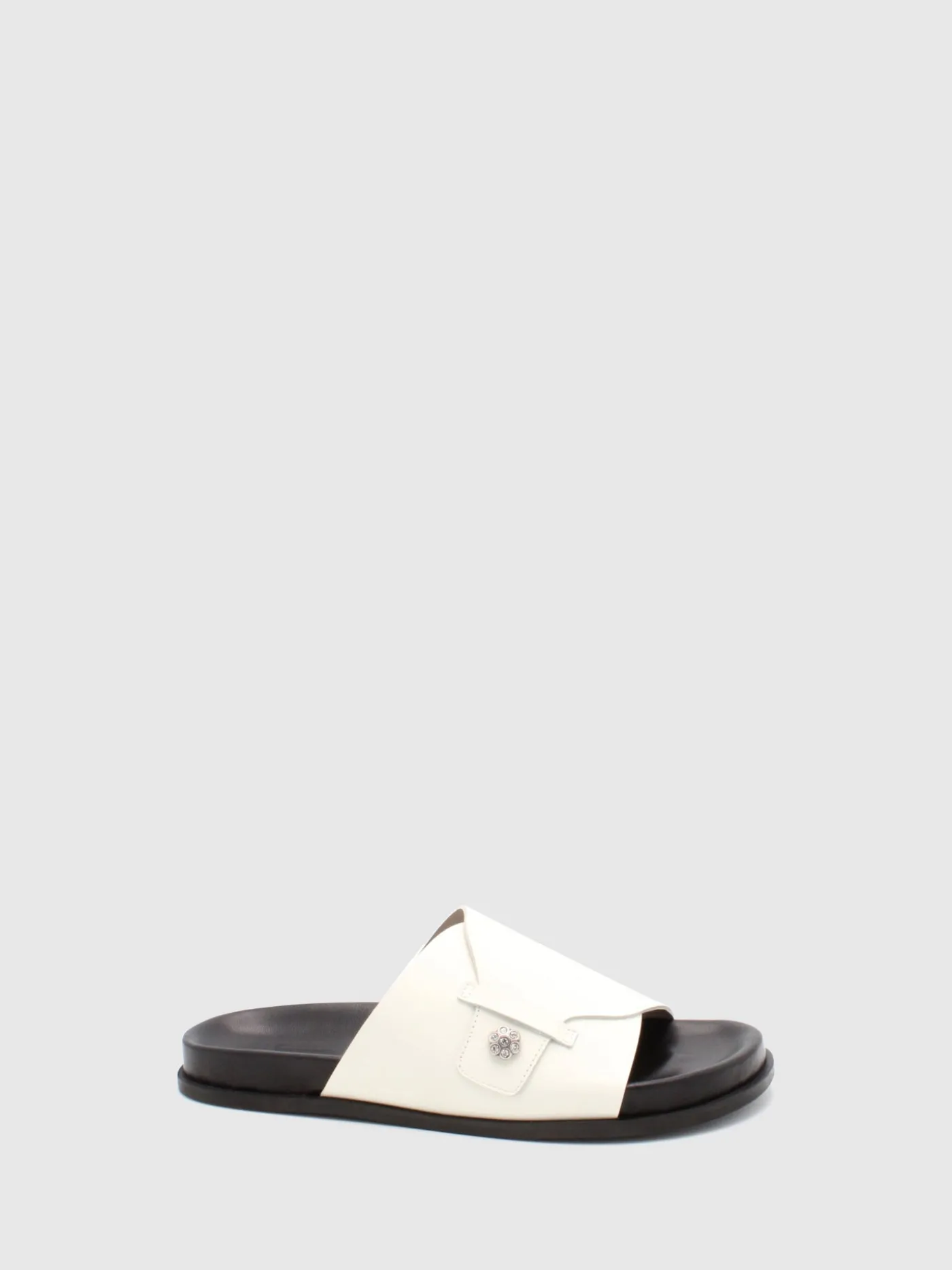 Cheap Mules com Fivela Camélia MULHER Mules