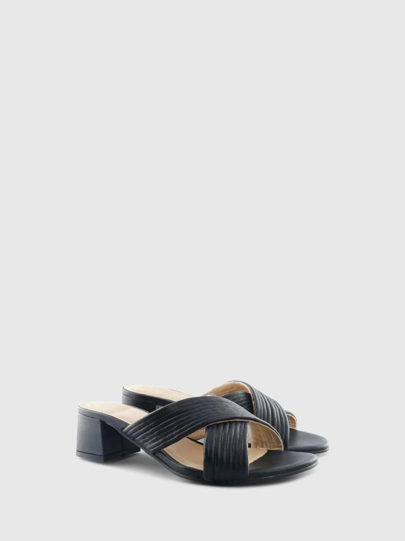 Shop Mules com Tiras 53/1879NERO MULHER Mules