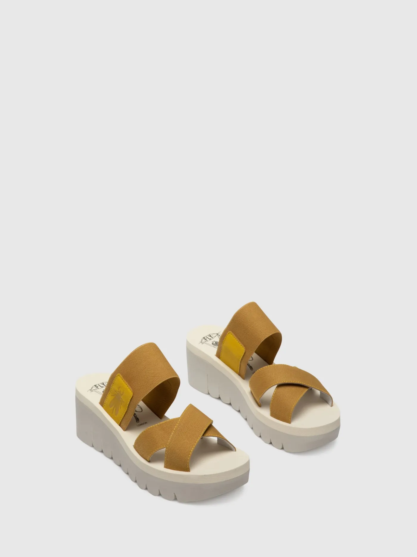 Fashion Mules com Tiras YABO593FLY MULHER Mules