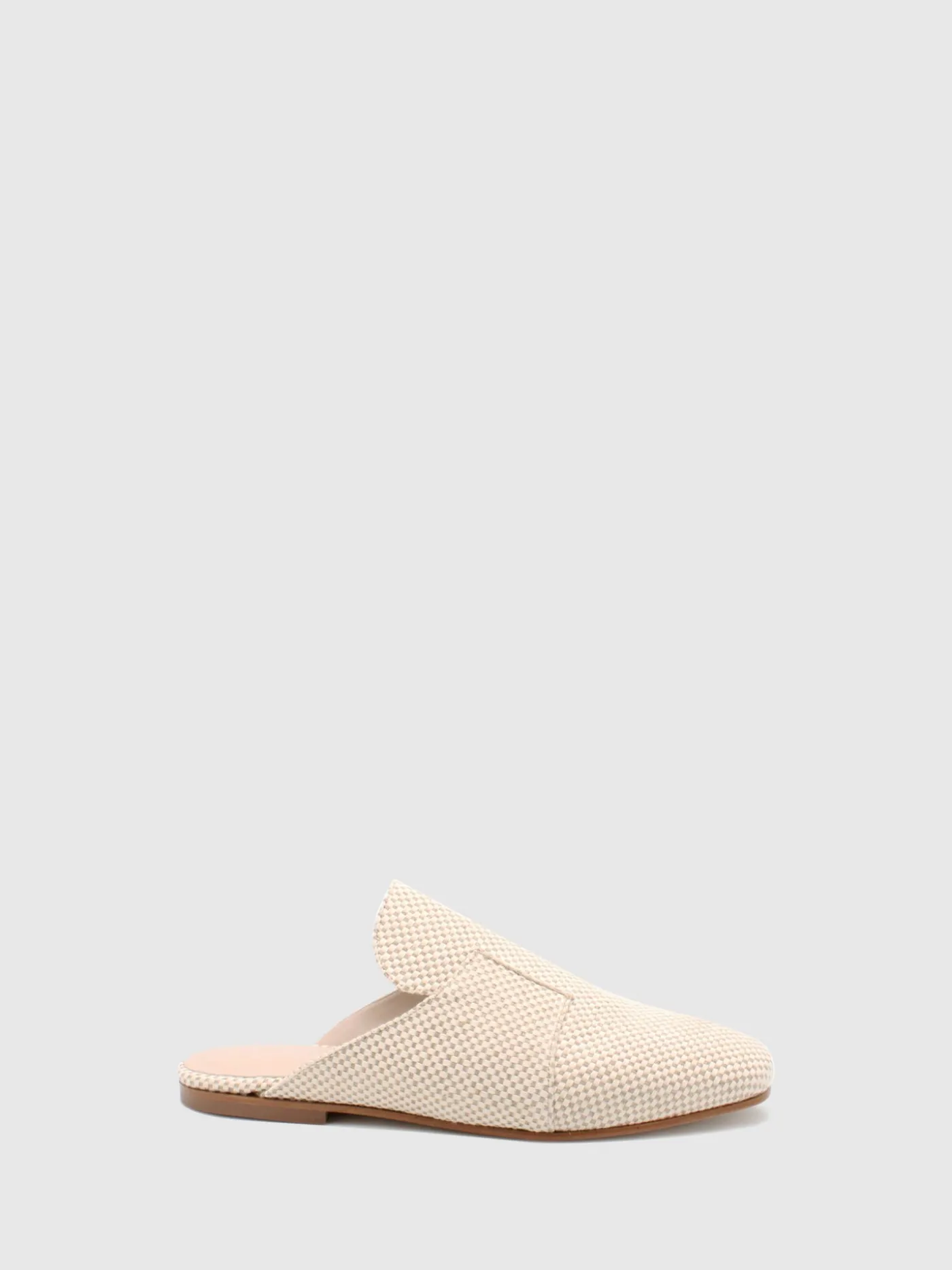 Best Sale Mules de Ponta Redonda Bambu MULHER Mules