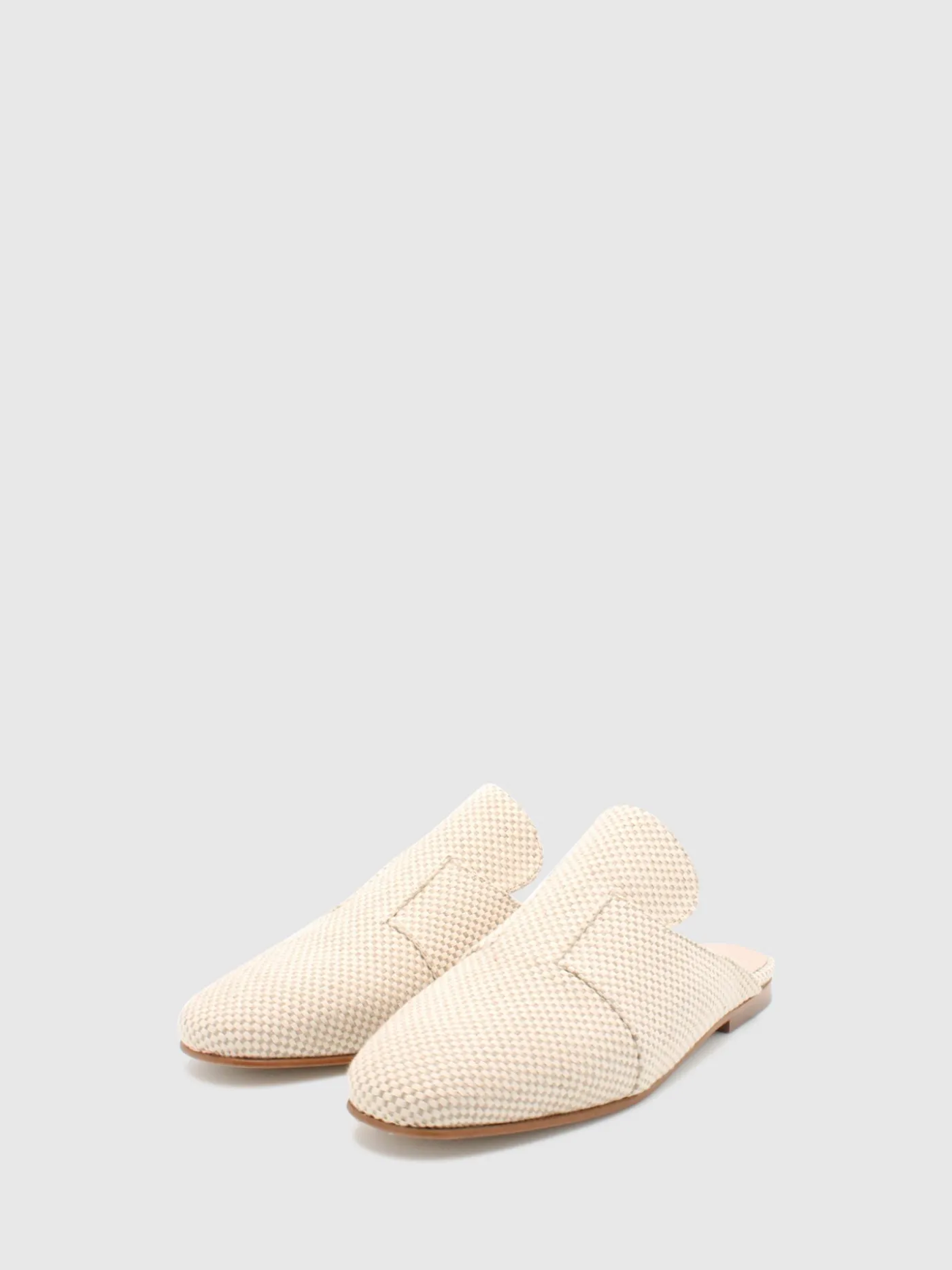 Best Sale Mules de Ponta Redonda Bambu MULHER Mules