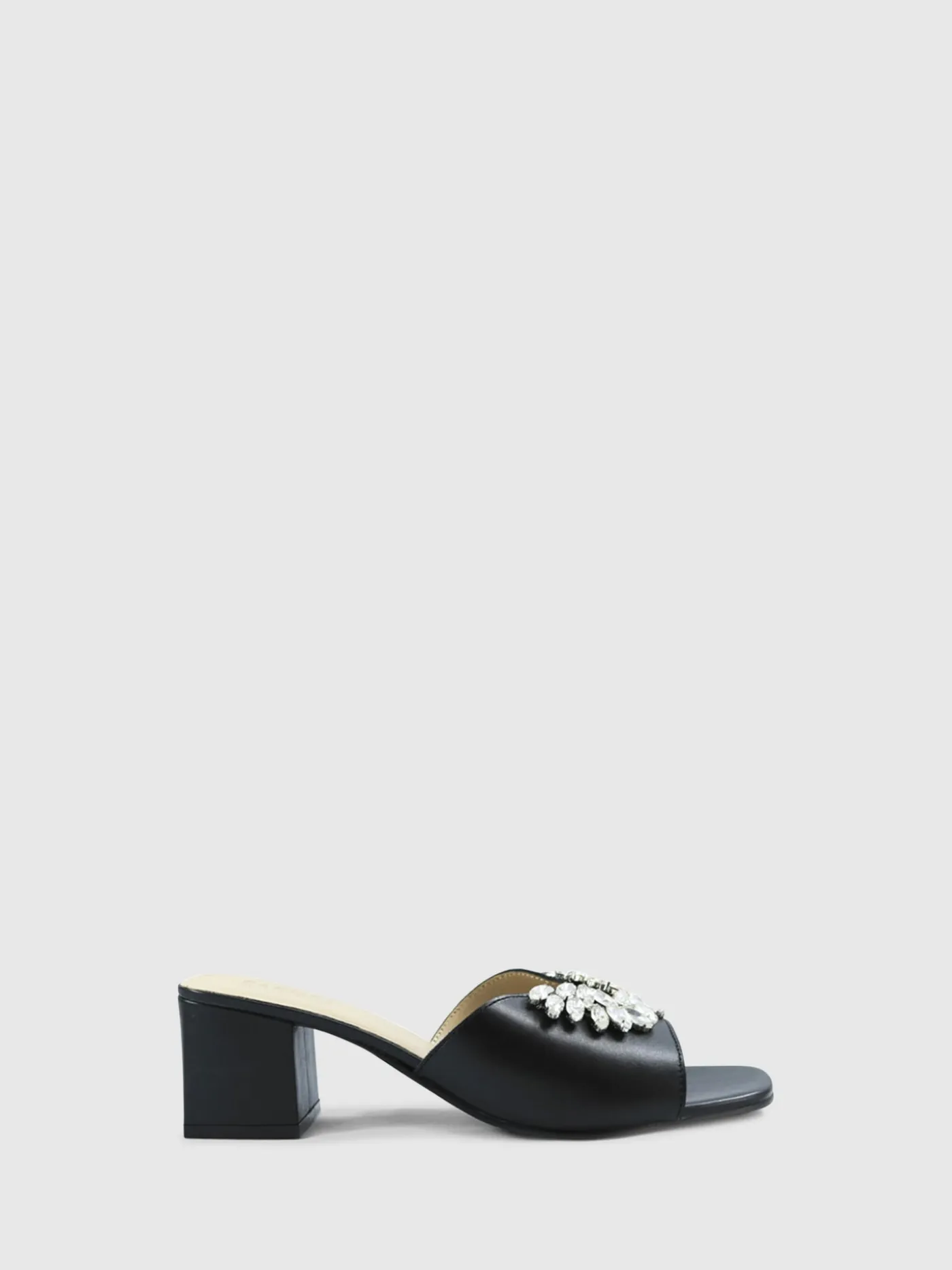 Cheap Mules de Ponta Redonda 53/1912NERO MULHER Mules