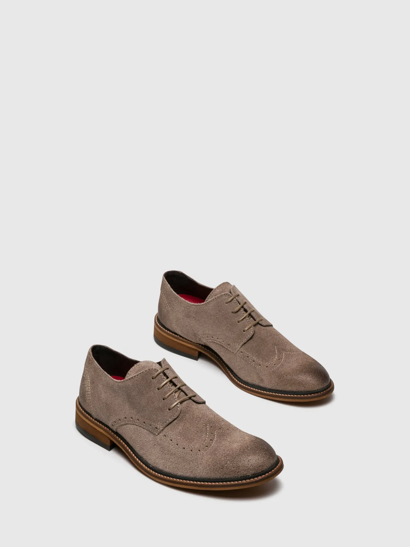 Clearance Sapatos Derby em Taupe Sapatos