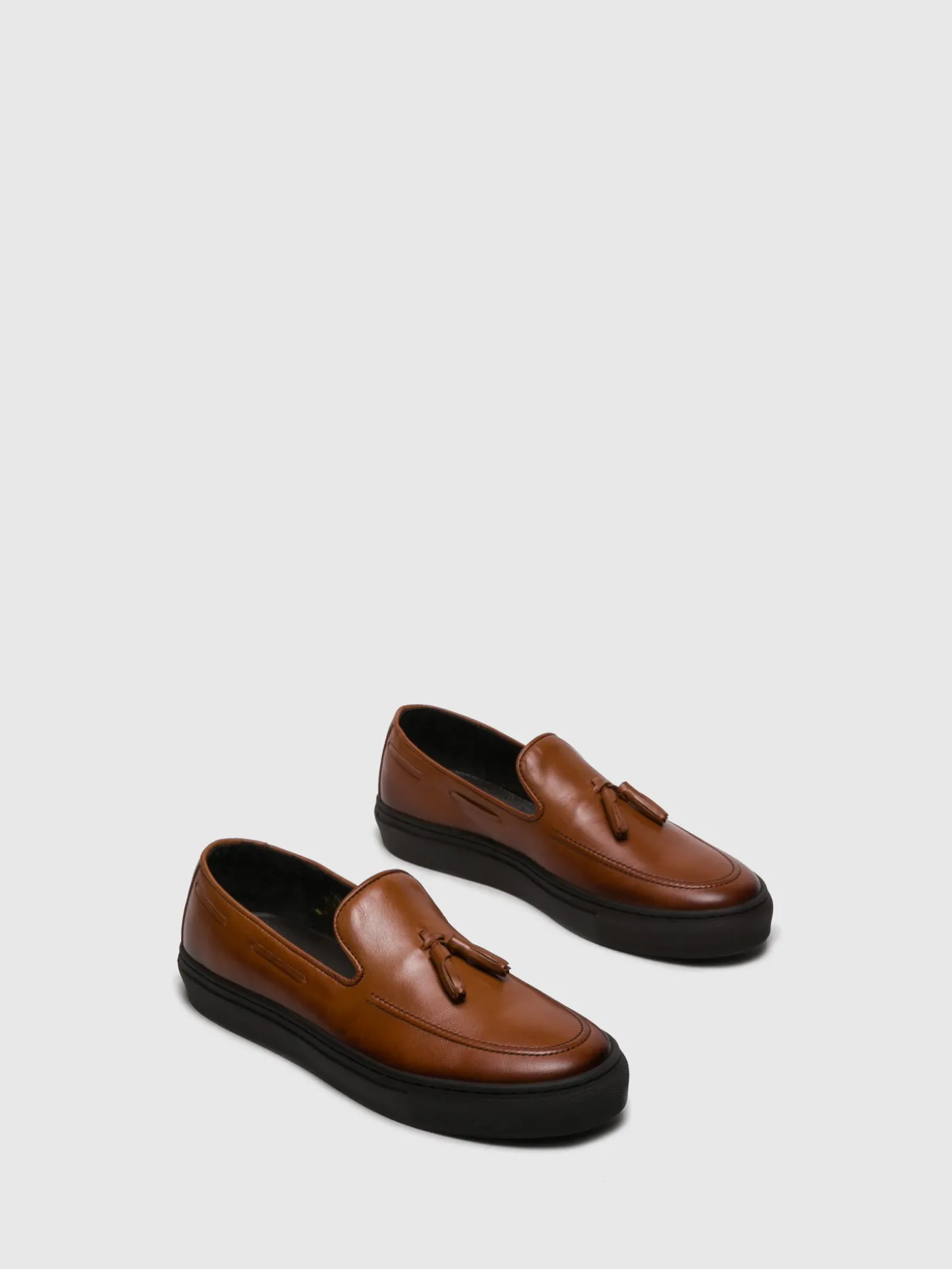 Cheap Sapatos Loafer em Castanho Sapatos