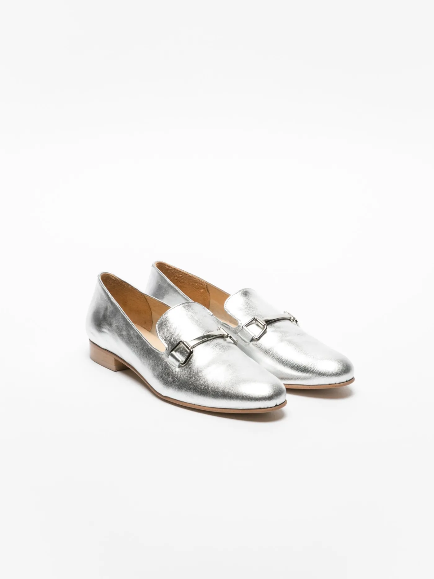 Cheap Sapatos Loafer em Prateado MULHER Sapatos