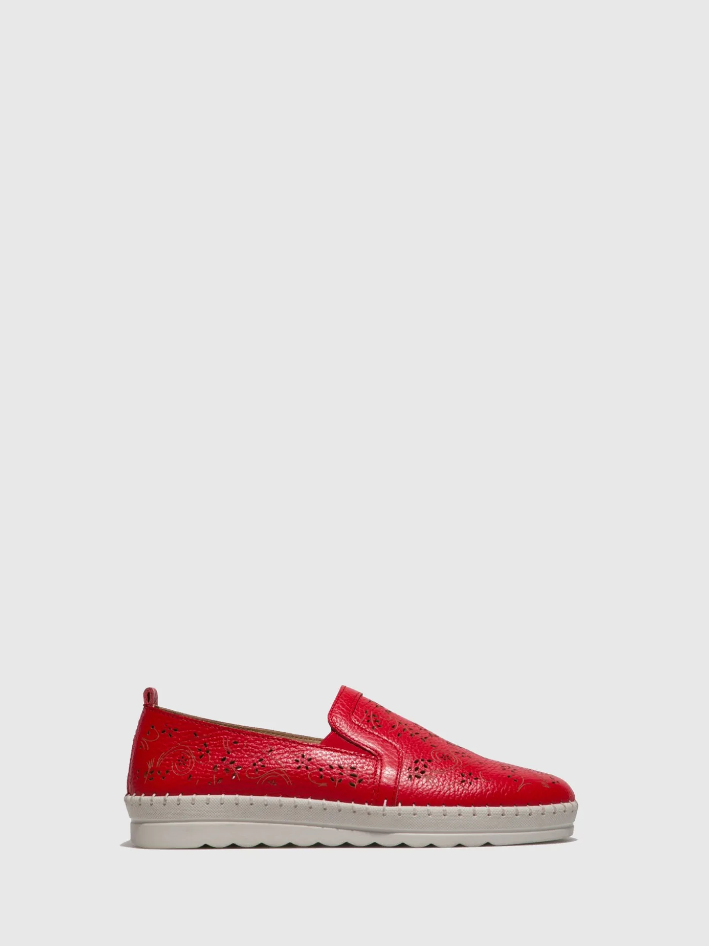 Best Sapatos Slip-on em Vermelho MULHER Sapatos