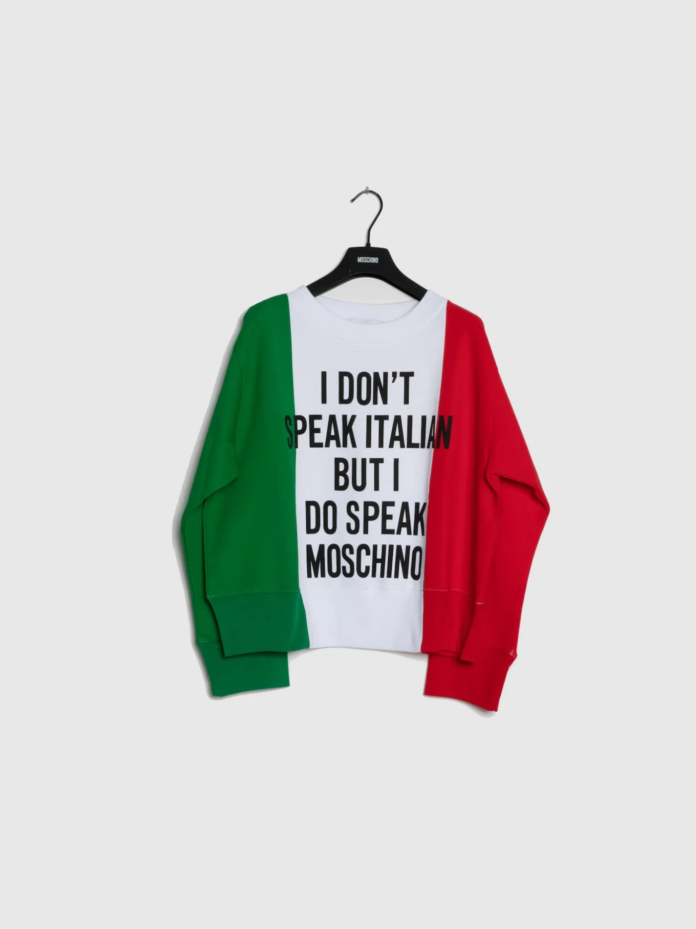 Cheap Sweater com Frase em Verde, Branco e Vermelho MULHER Vestuário