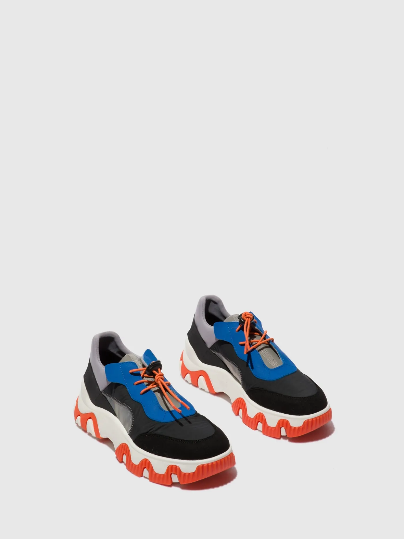 Outlet Ténis com Elástico FIAN634FLY MULTI GREY/BLUE/ORANGE MULHER Ténis